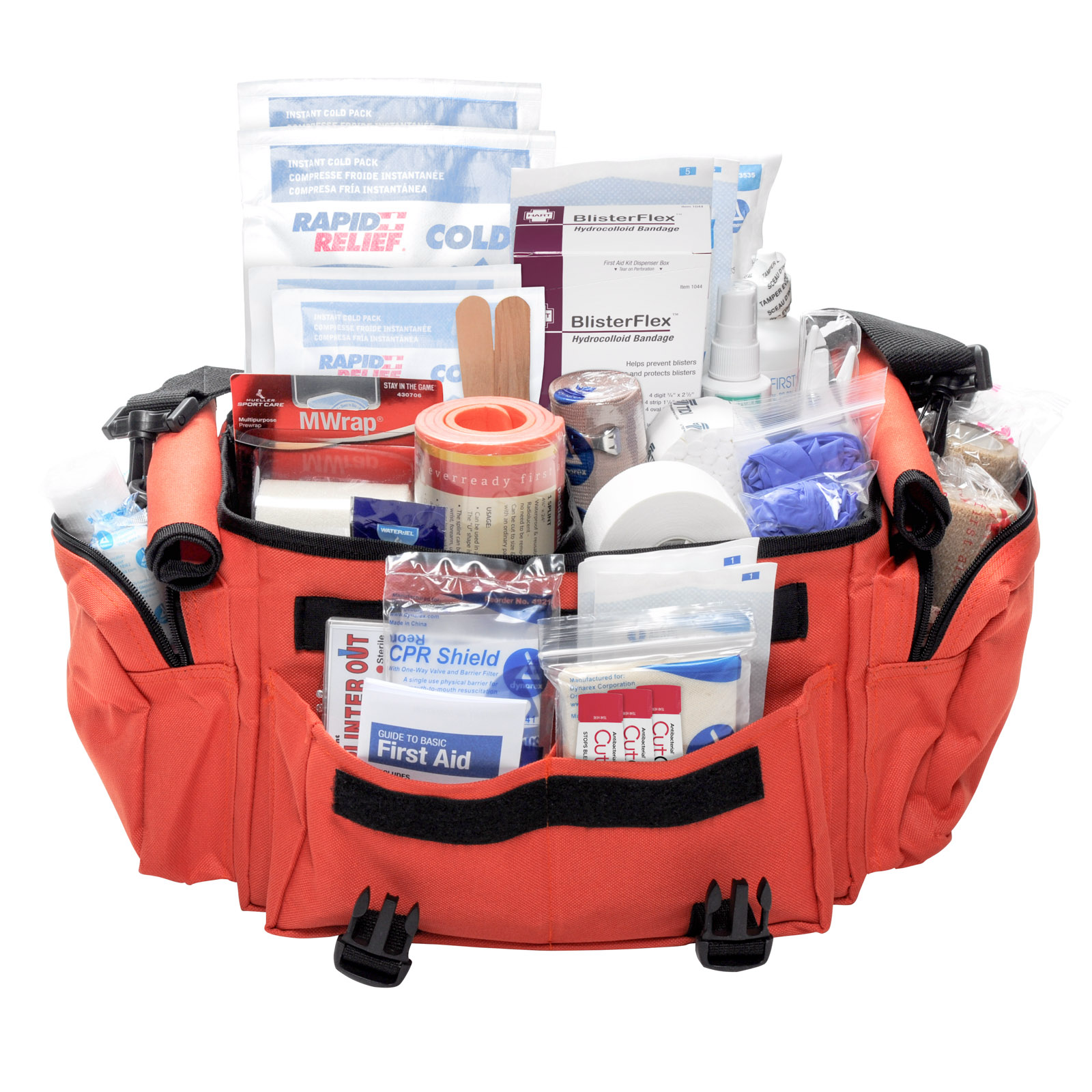 Firstaid kit Sports Fill Orange Bag Complete