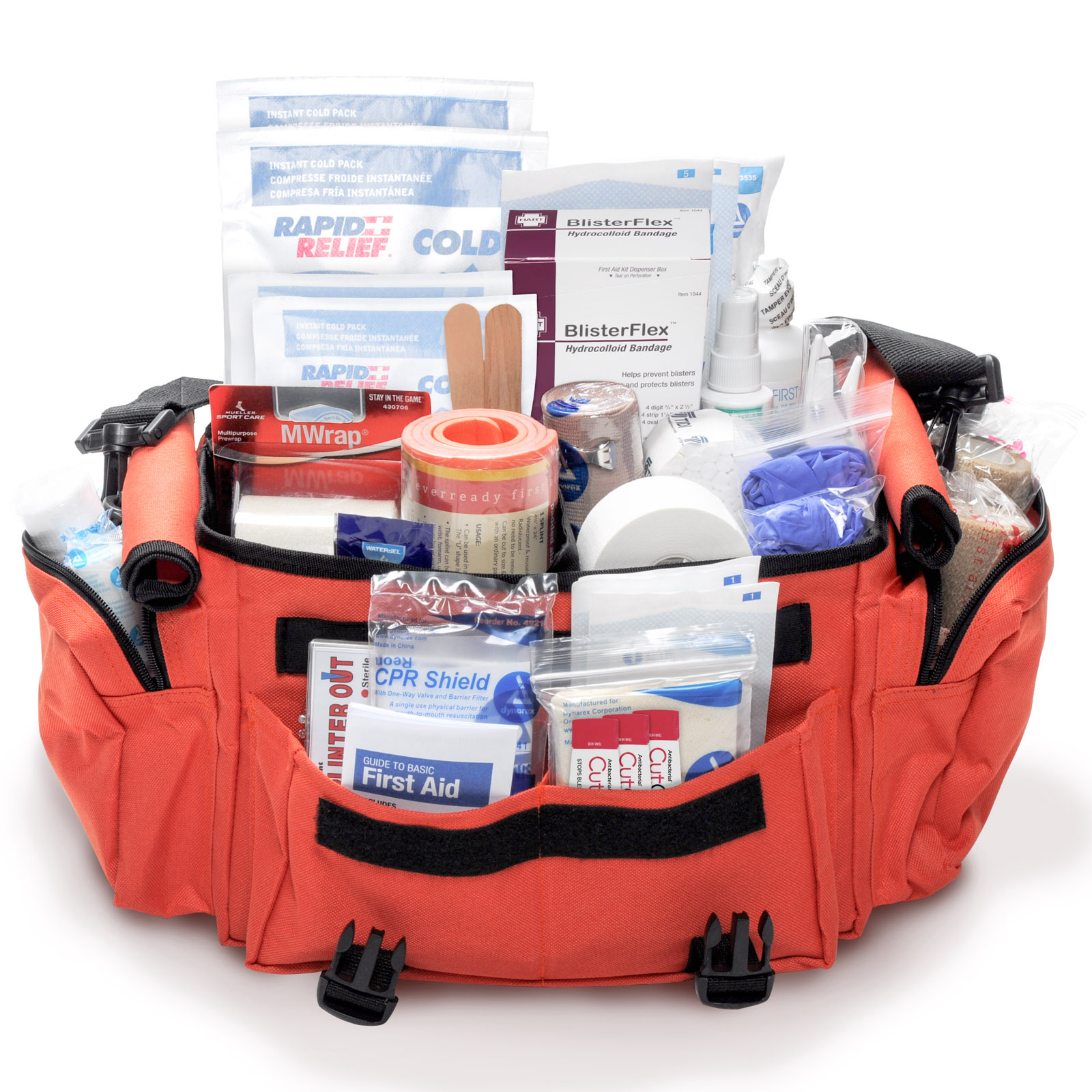 Firstaid kit Sports Fill Orange Bag Complete