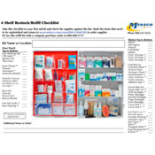 4 Shelf Kit Refill Checklist PDF