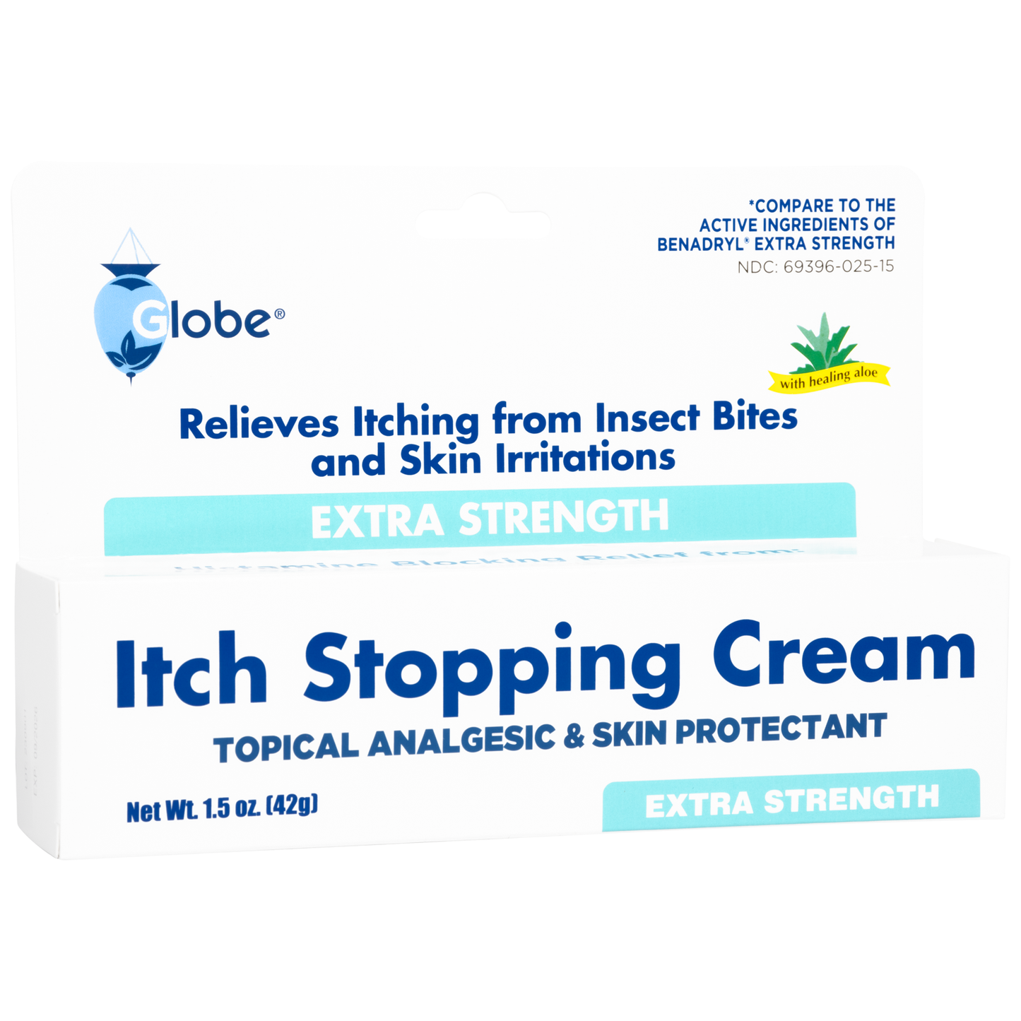 Itch Stopping Cream with Aloe 1.5 oz