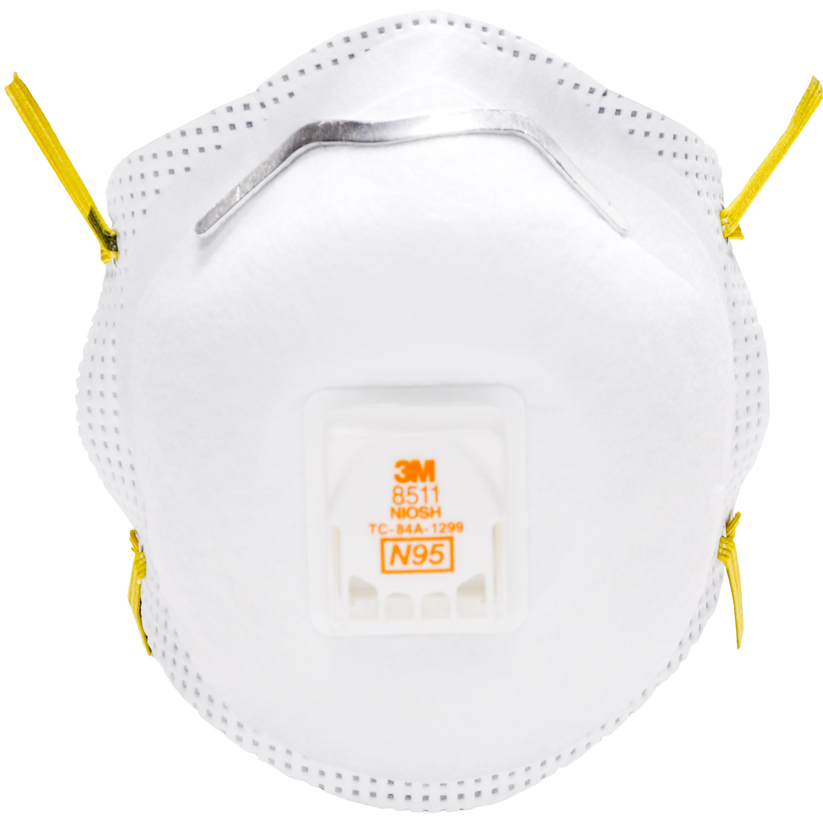 3m #8511 N95 Particulate Respirator With Valve 10/pkg