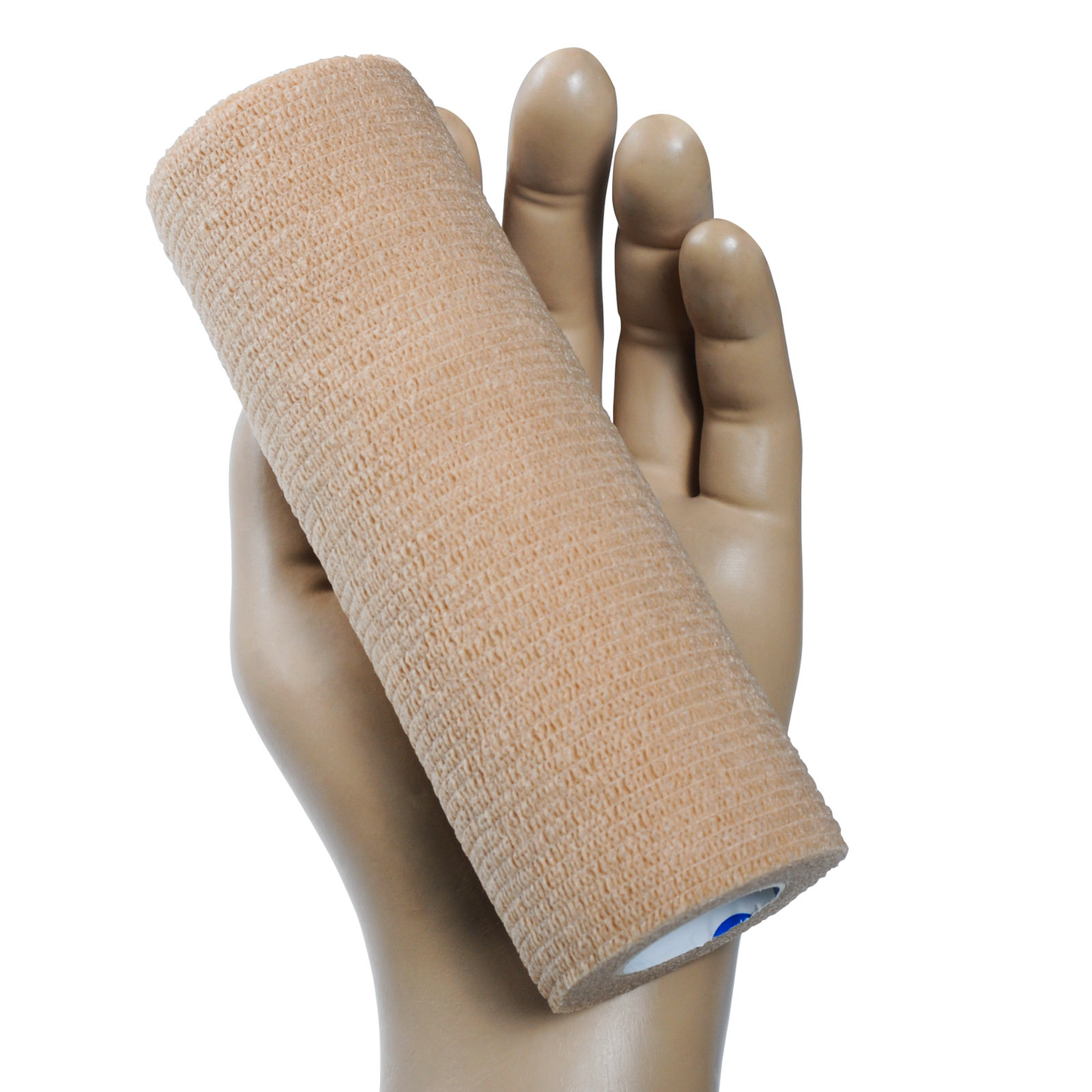Cohesive Bandage Roll Tan Each