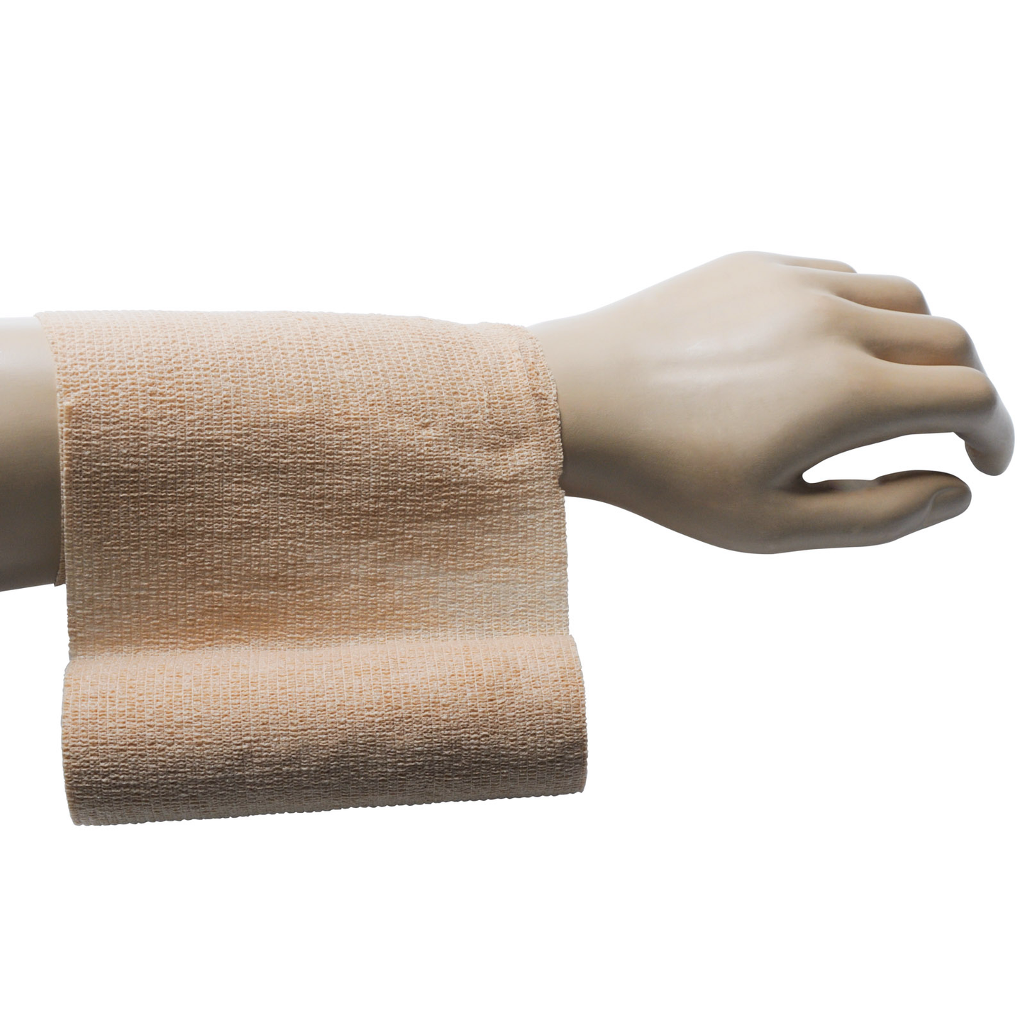 Cohesive Bandage Roll Tan Each