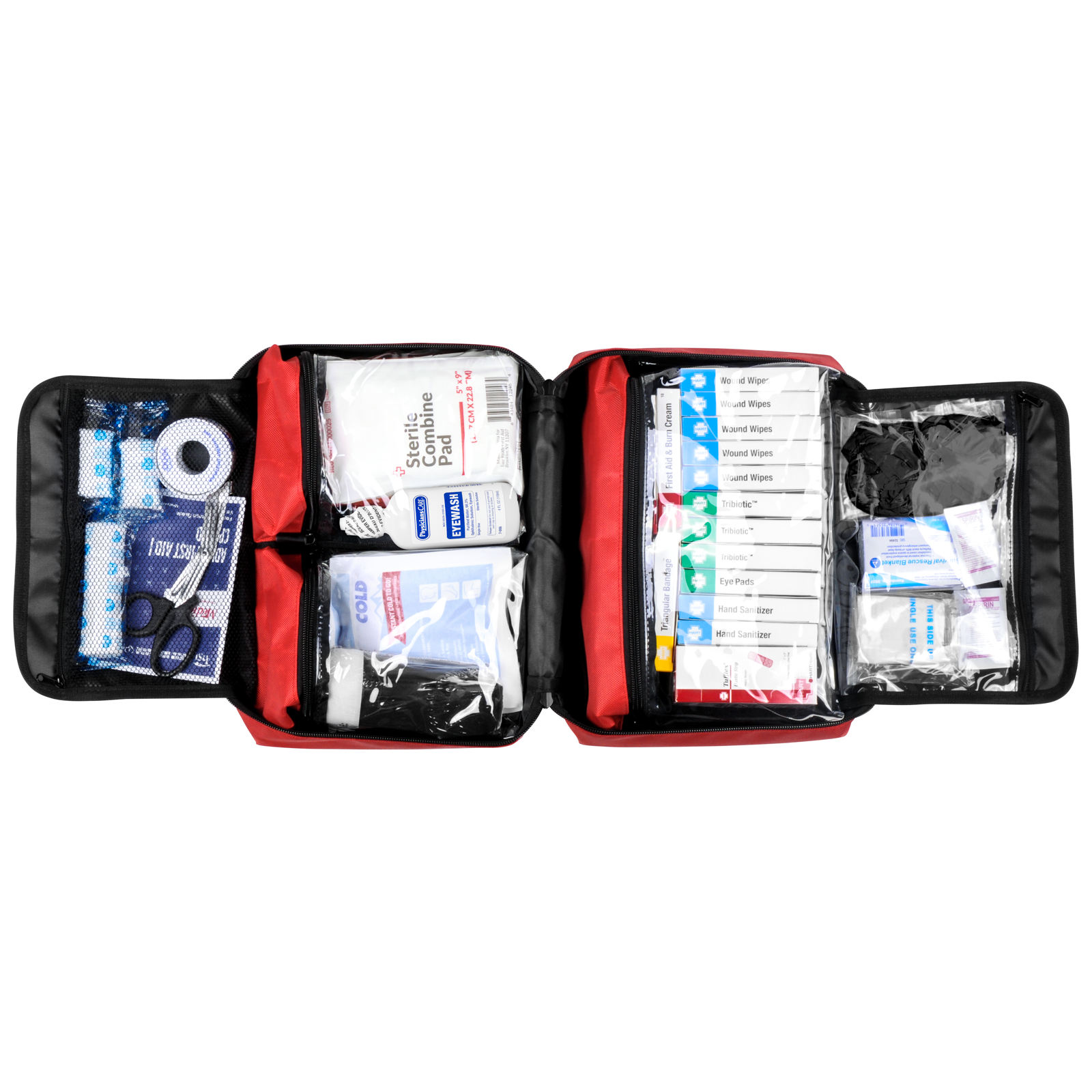 OSHA Class B First Aid Kit EM385-1-1 Red Tote Bag