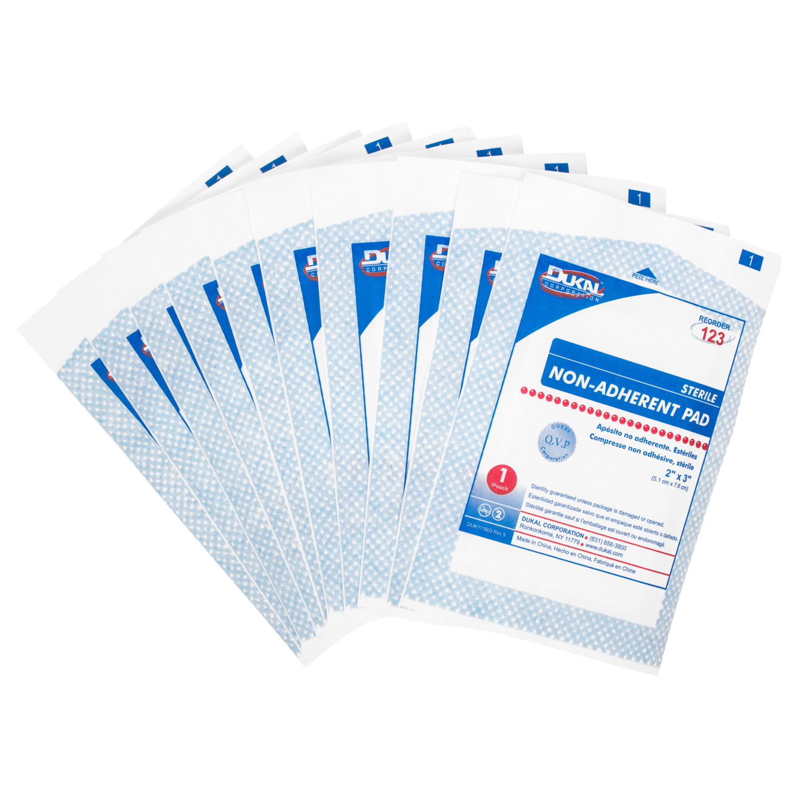 Non Adhering Pads 2X3 (10/Pk)