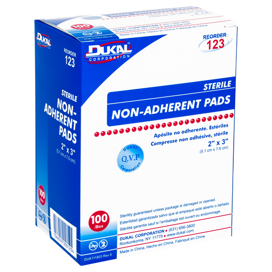Gauze Pads Non Adhering 100/box