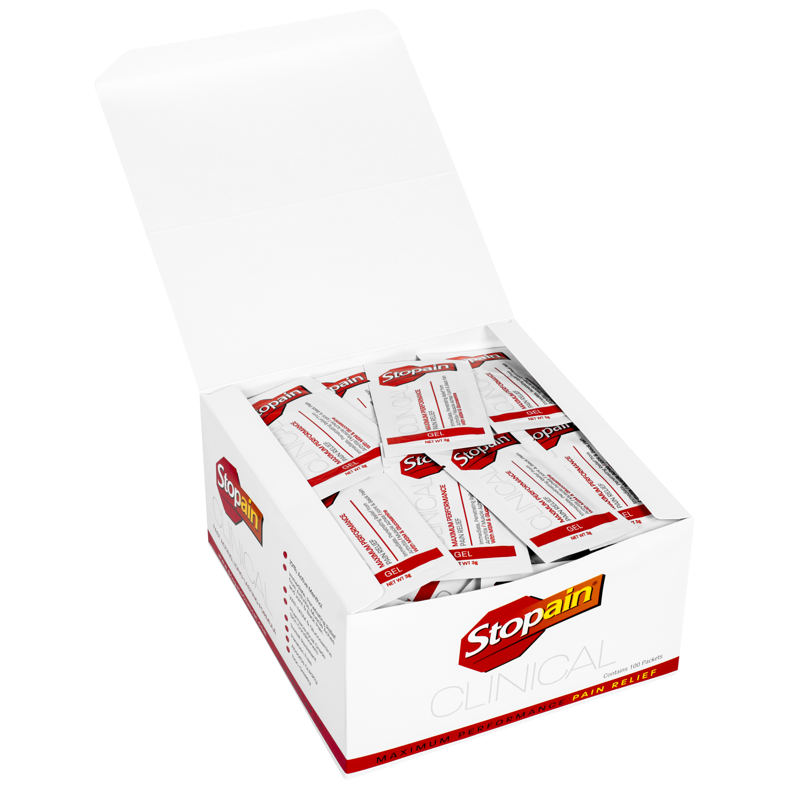Stopain Gel Packets (100/Bx)