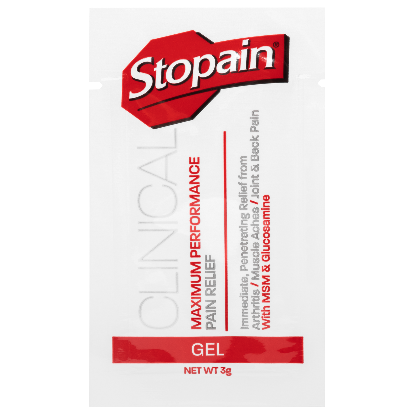 Stopain Gel Packets (100/Bx)