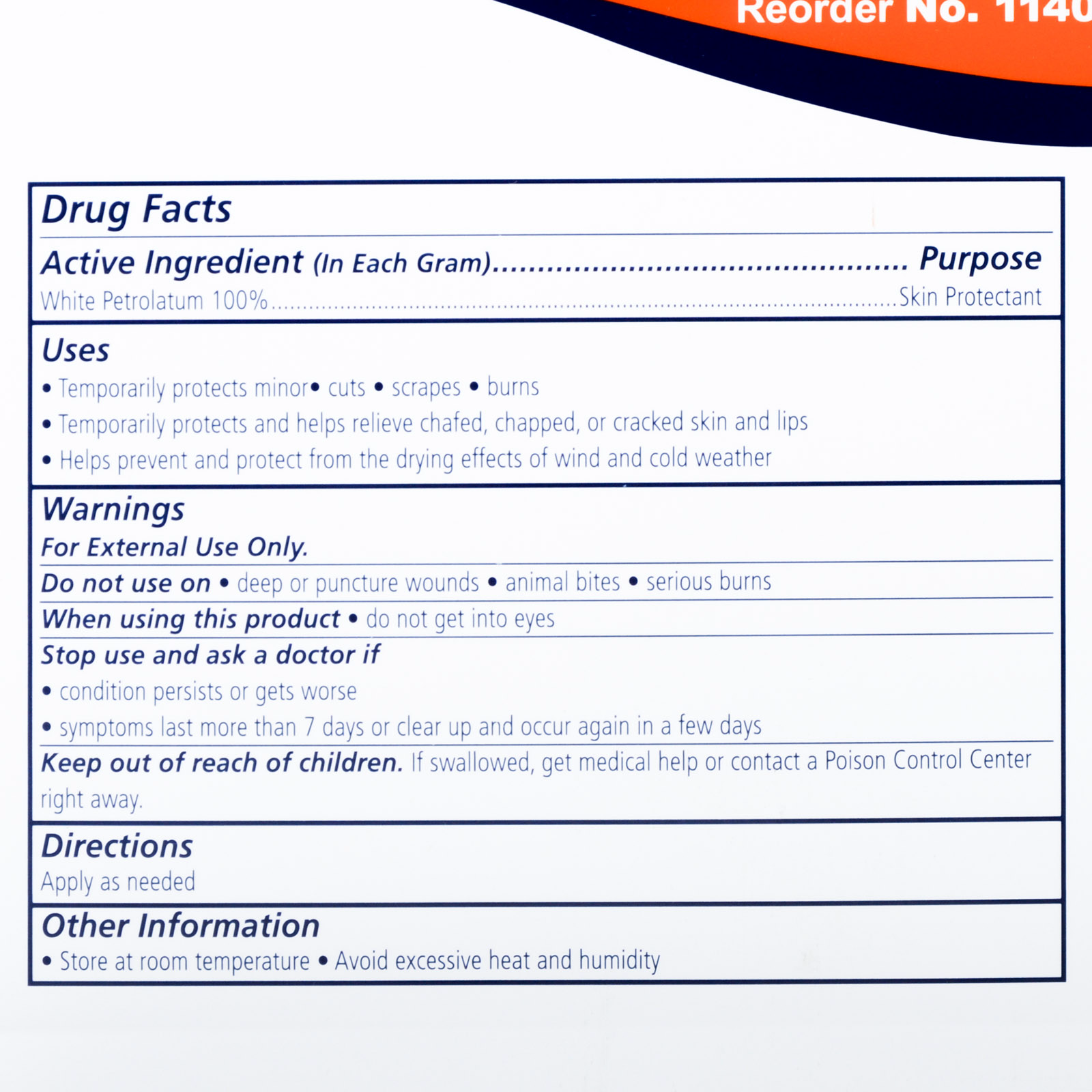 Petroleum Jelly Industrial Packets 144/box