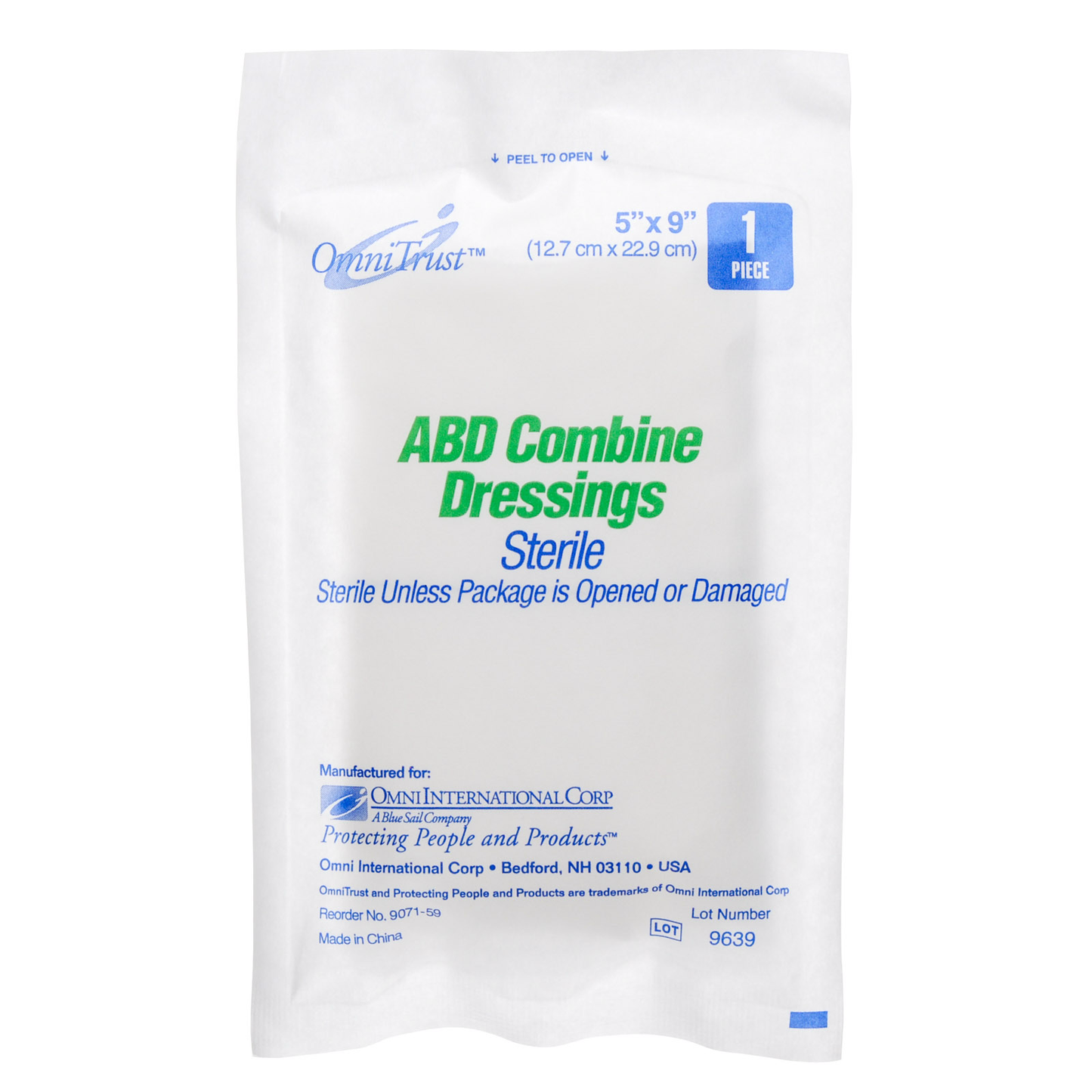 Omni ABD Combine Dressing 5x9 (20/Bx)