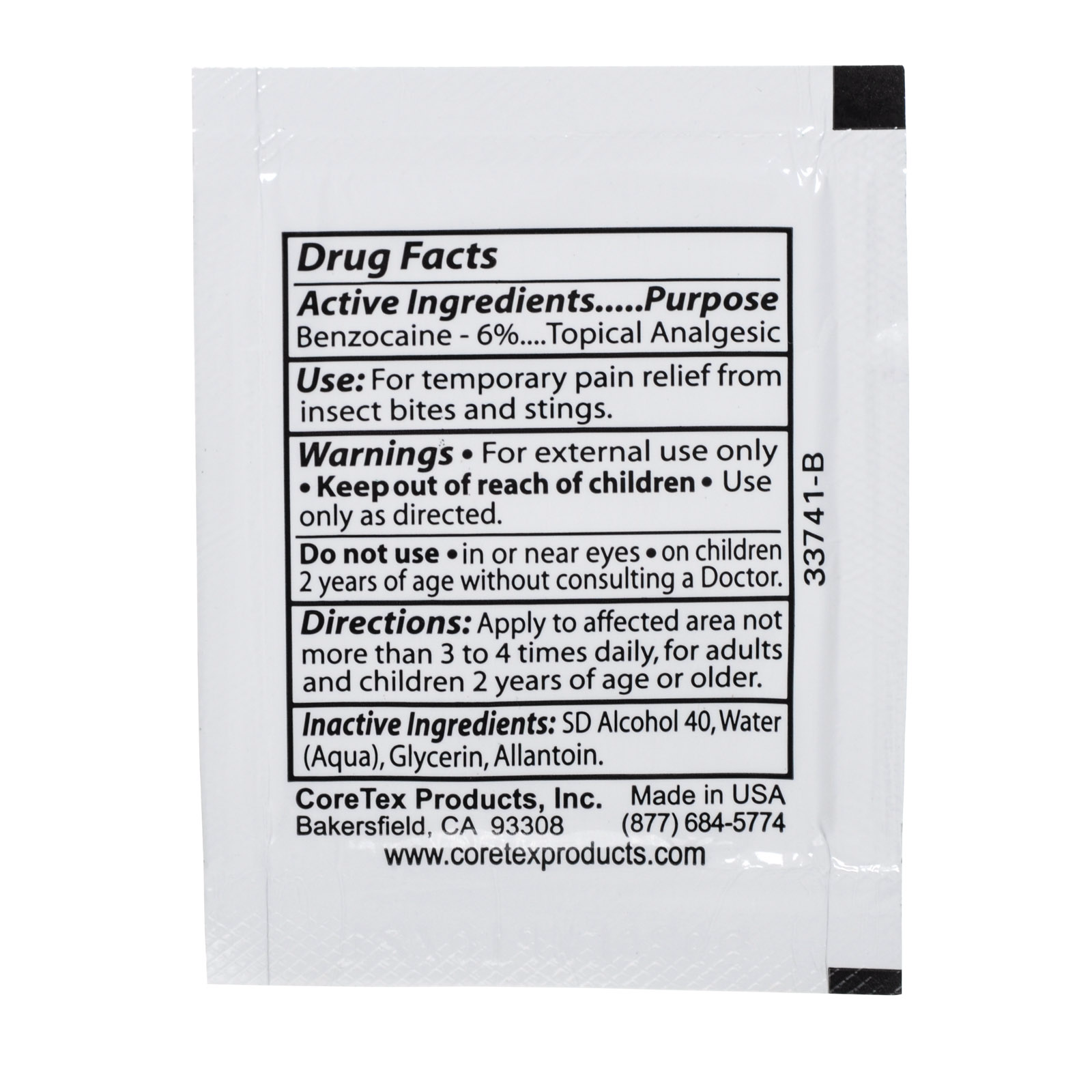 Sting X Insect Sting Relief Pad Each