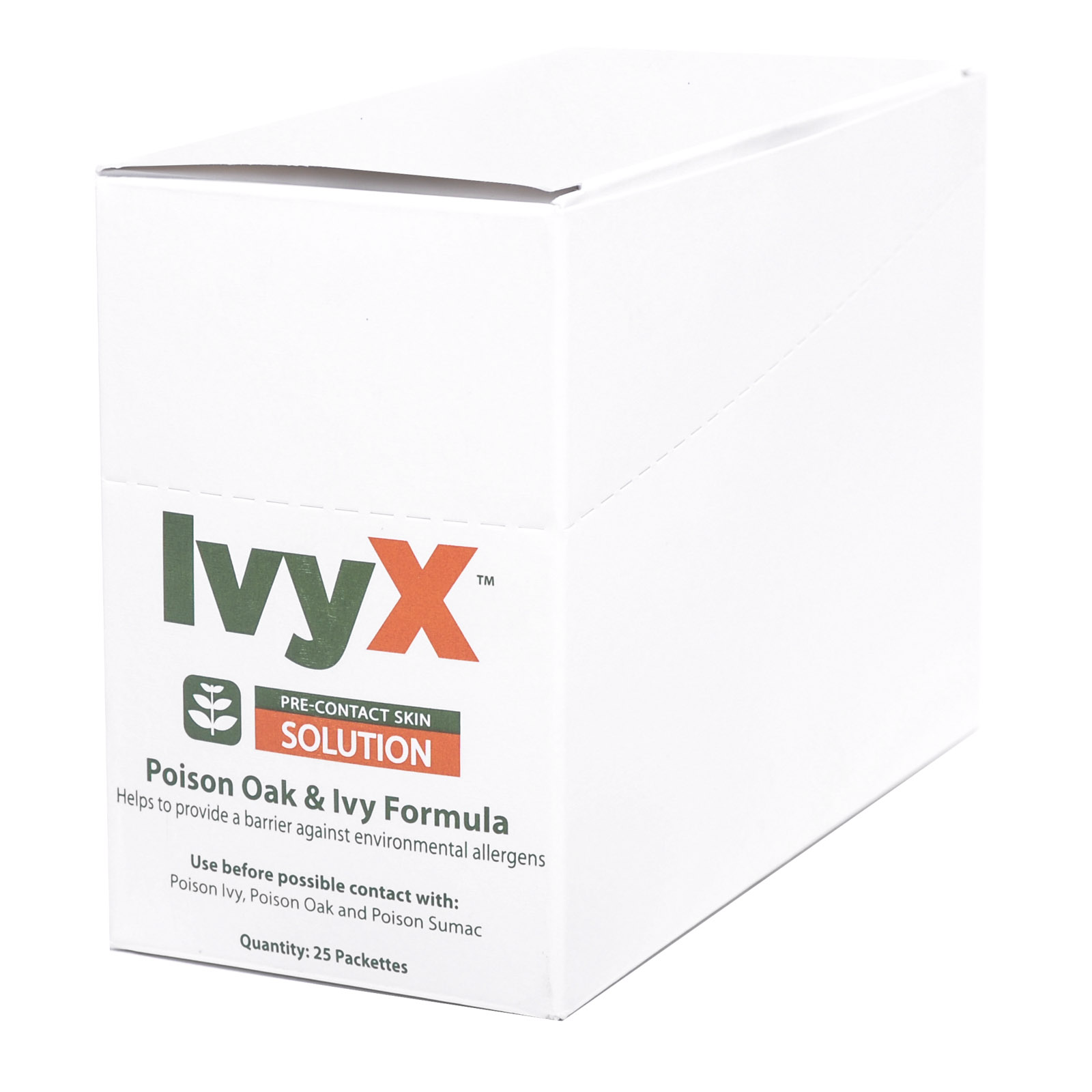 Ivy X Pre-Contact Poison Ivy Wipes Coretex (25/Bx)
