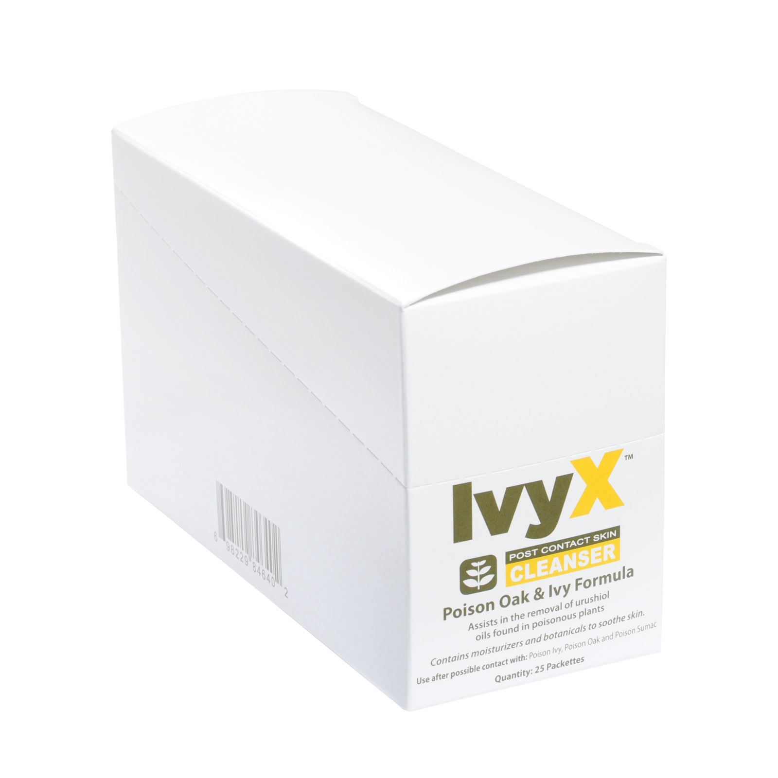 Ivy X Poison Oak & Ivy Cleansing Towelette 25/box