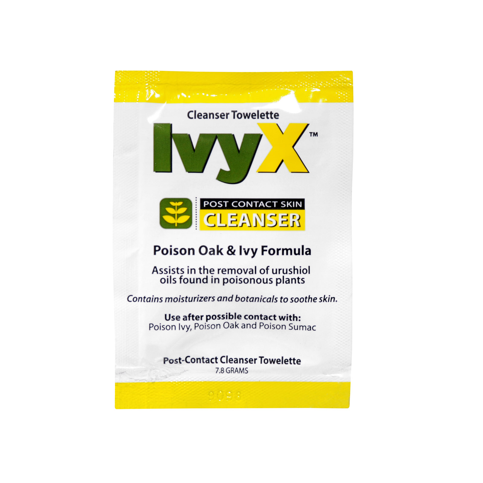 Ivy X Poison Oak & Ivy Cleansing Towelette 25/box