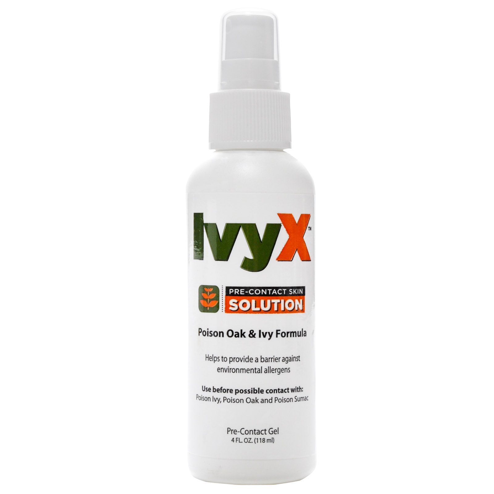 Ivy X Pre-contact Poison Ivy Solution 4 oz Spray