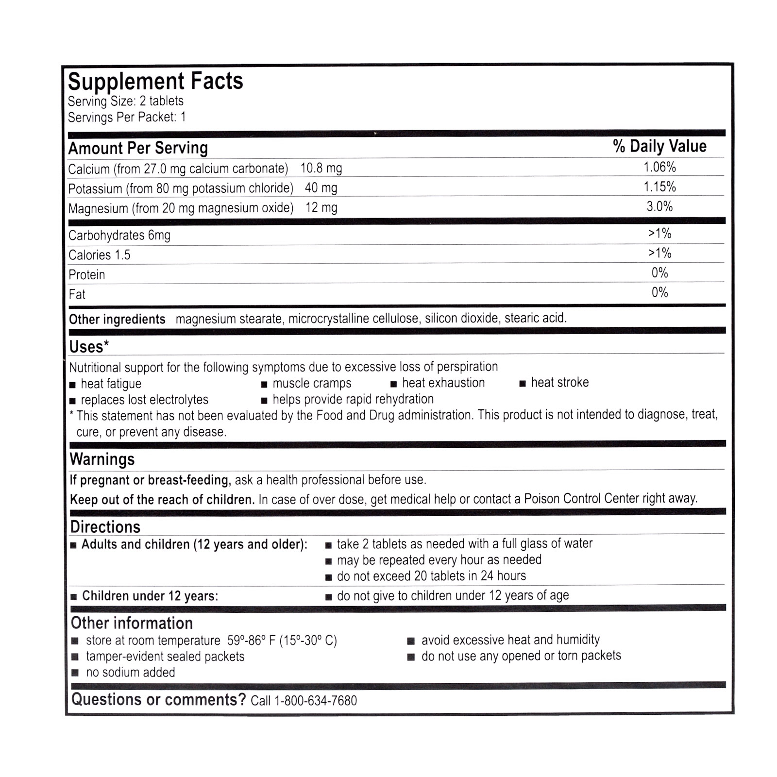Medi Lyte Electrolyte Replacement Packets 250 X 2