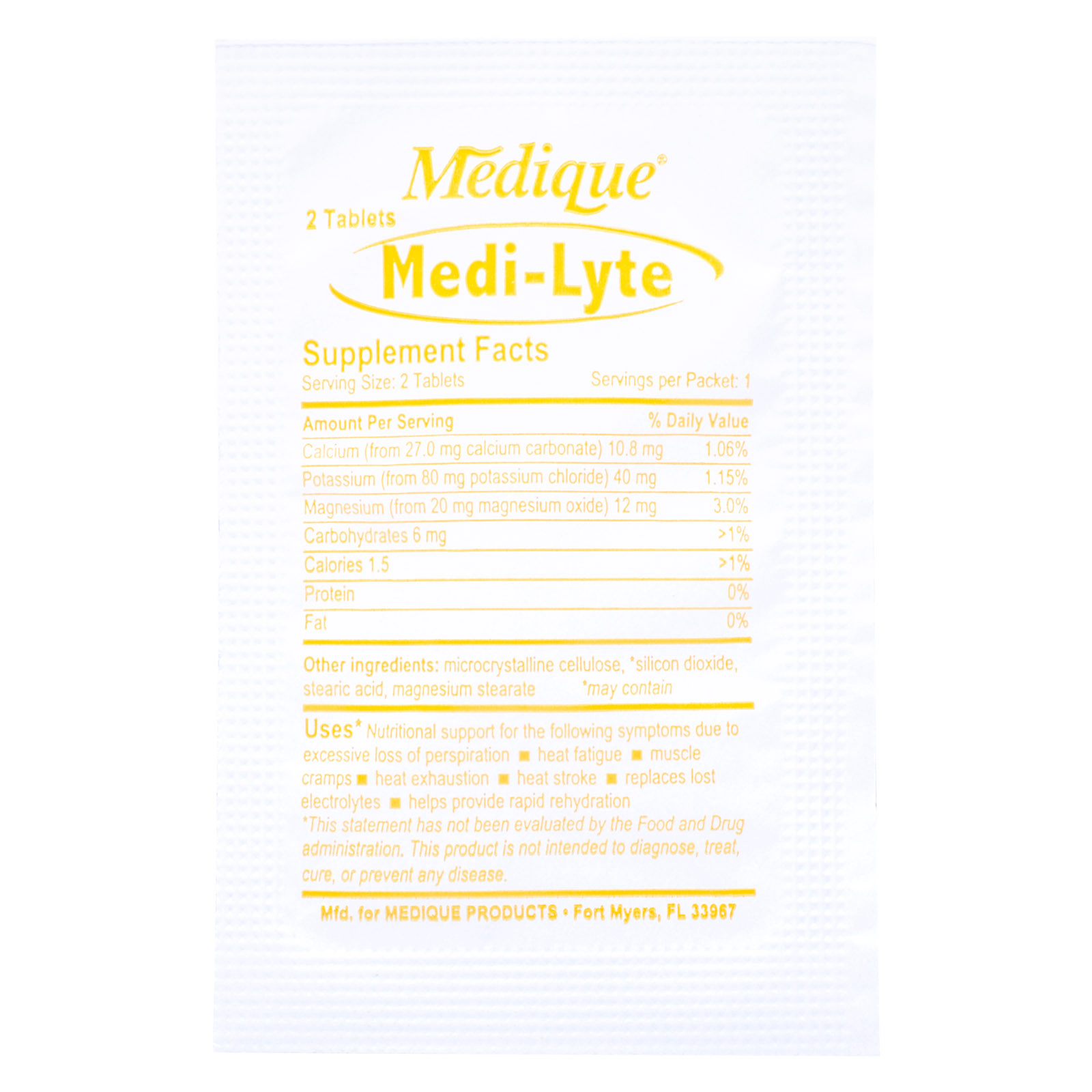 Medi Lyte Electrolyte Tablets (50 x 2)