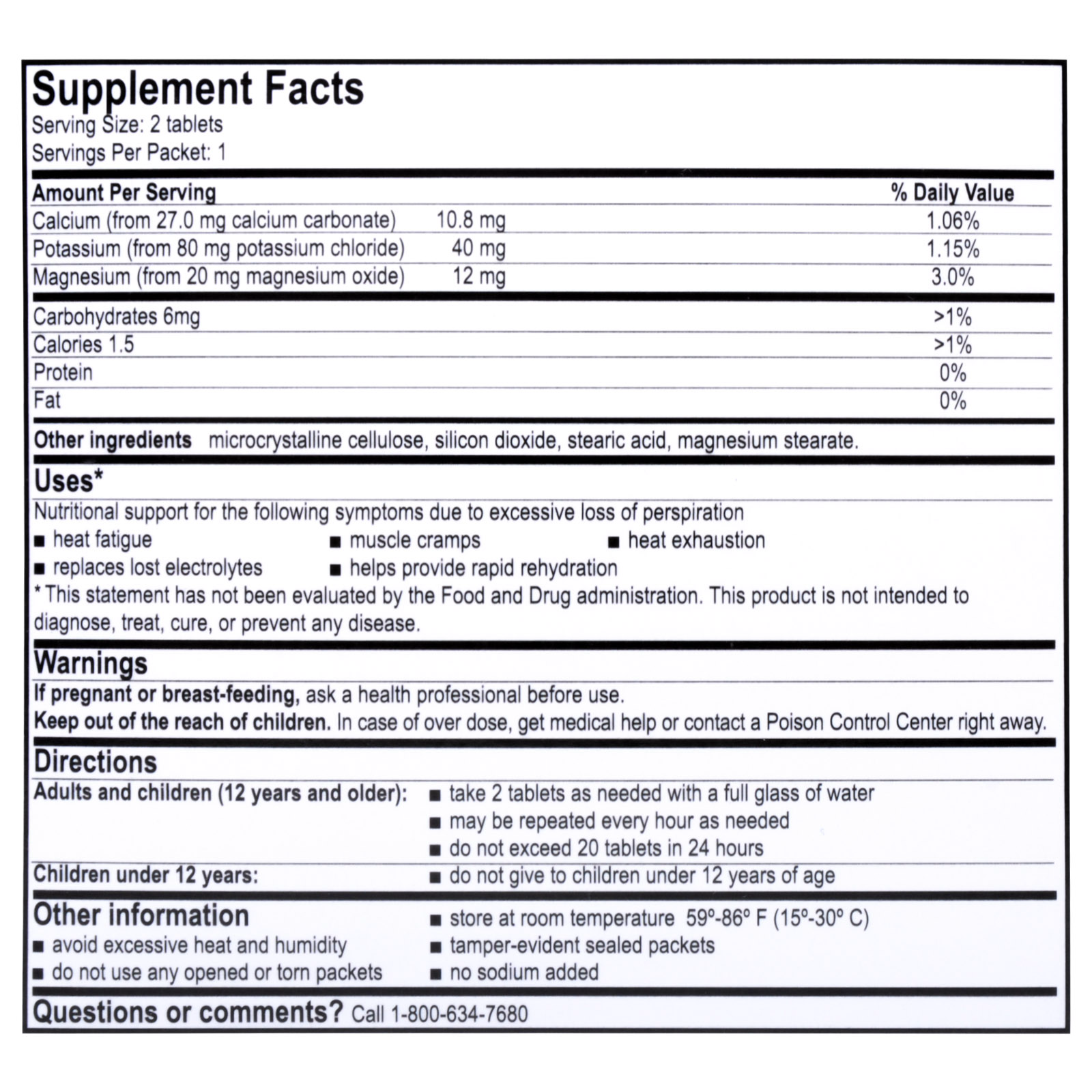 Medi Lyte Electrolyte Tablets (50 x 2)