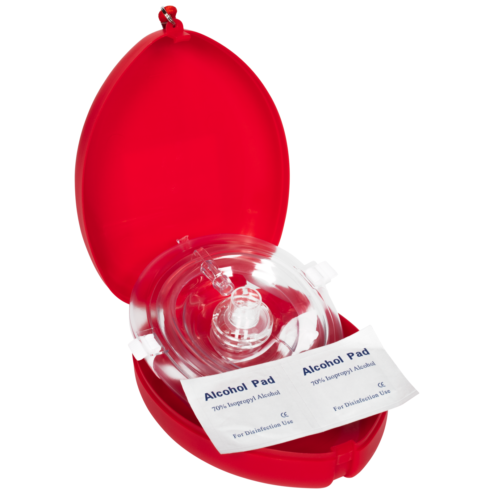 Cpr Pocket Resuscitator With Clamshell Storage Case