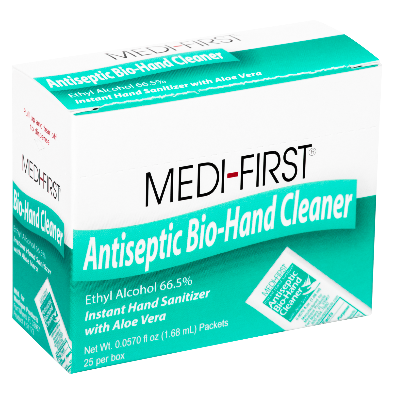 Hand Sanitizer Gel Water Jel Packets 25/box