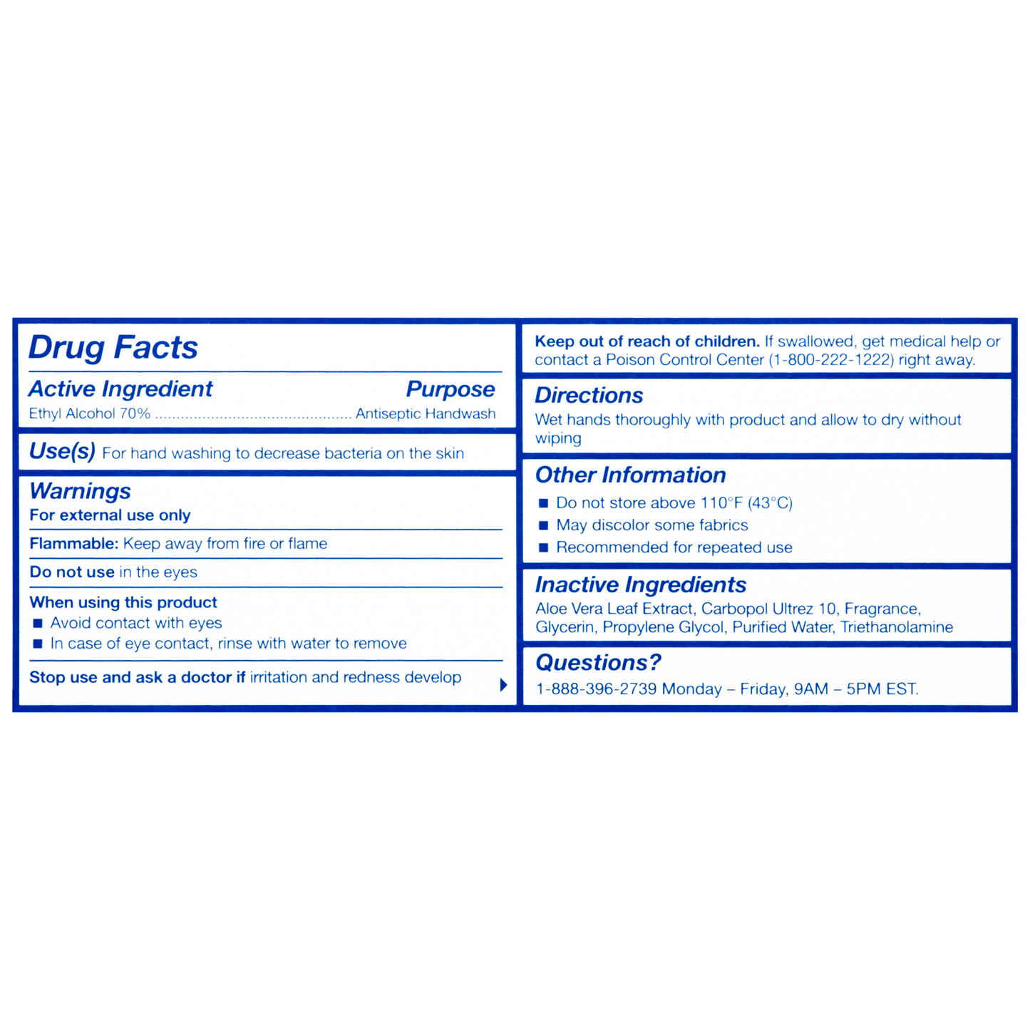 Dynasafety Hand Sanitizer Packets Unitized Box 10/Bx