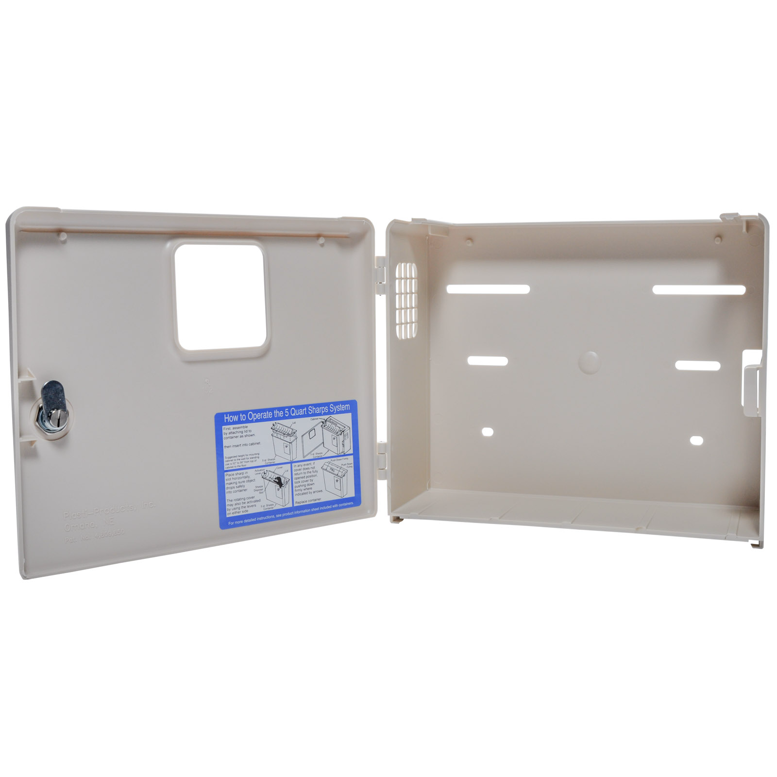 Sharps Container Cabinet Locking