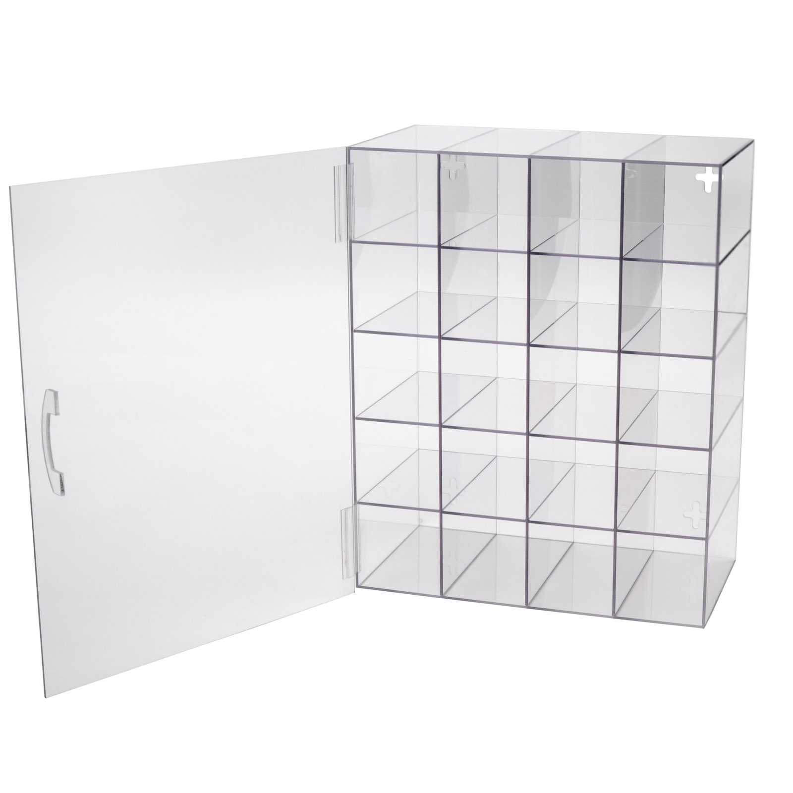 Safety Eye Glass Case Acrylic With Door