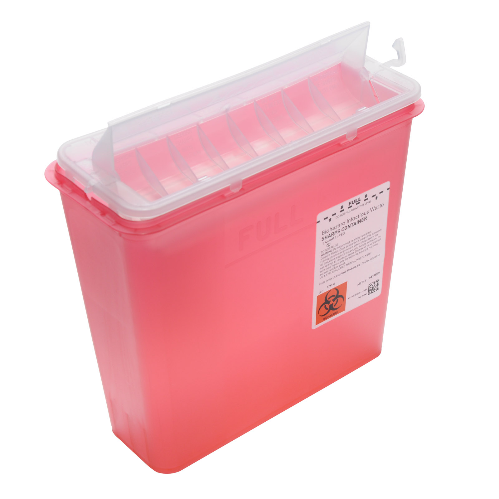 Sharps Container 5 Quart Plasti Products