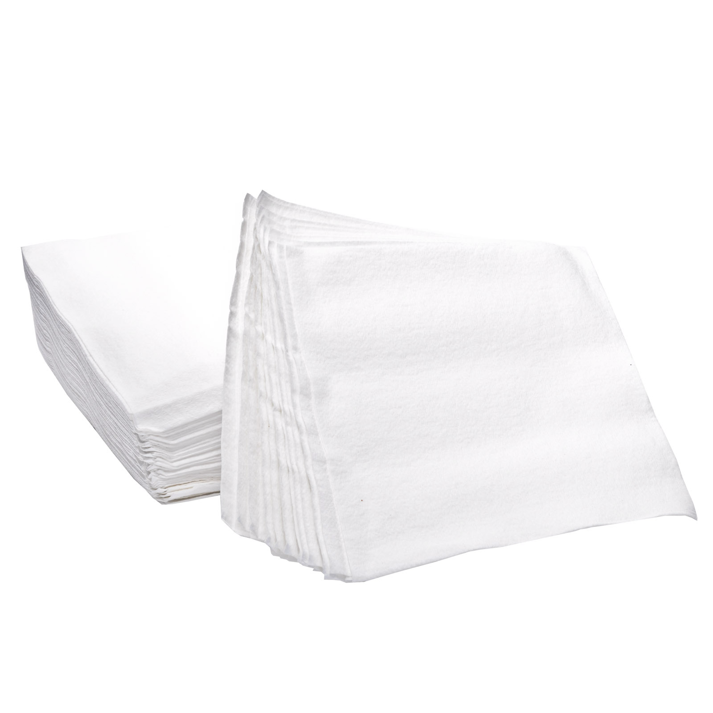 Disposable Wash Cloths White 13'' X 13'' 50/pkg