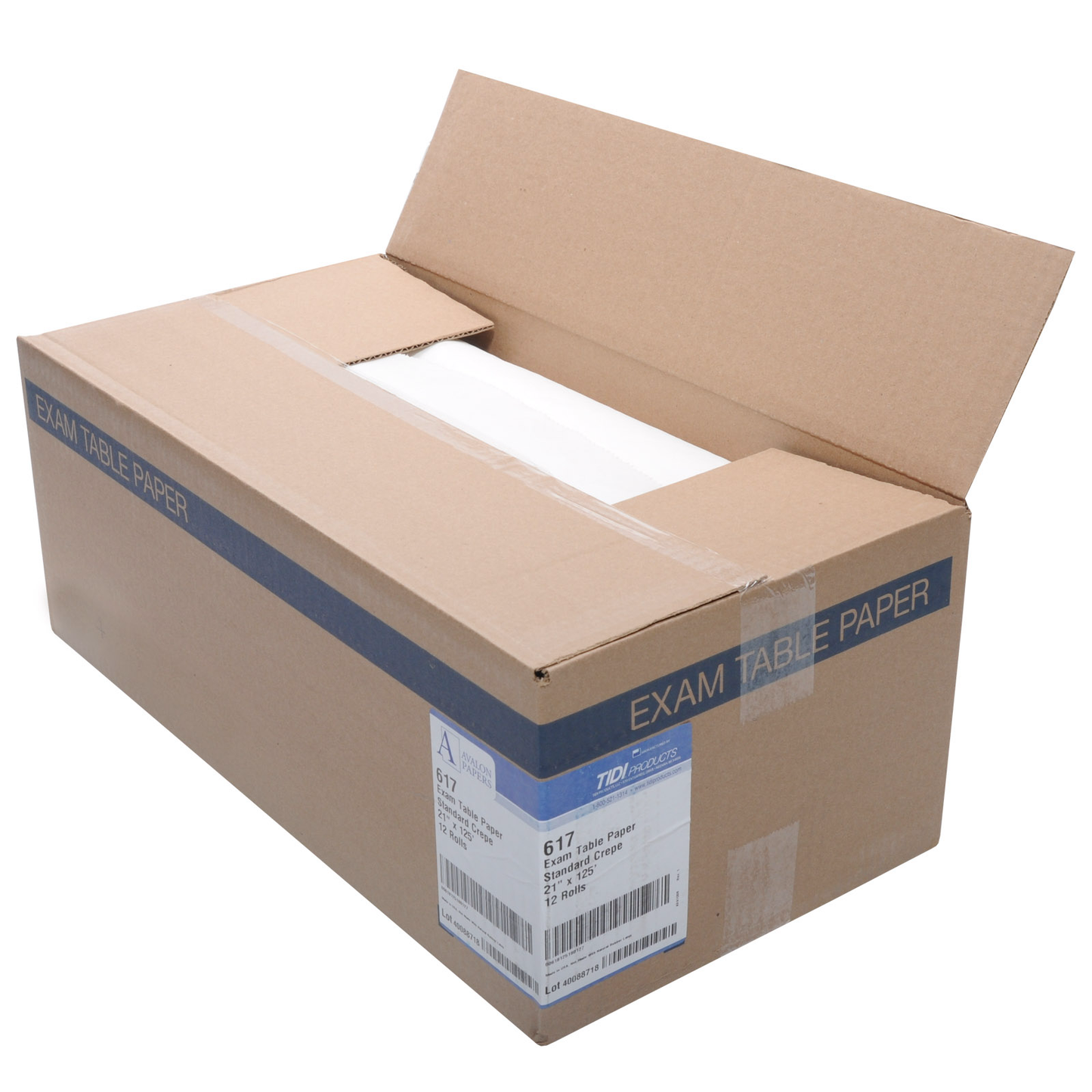Exam Table Paper Creped 21 inch 12/case