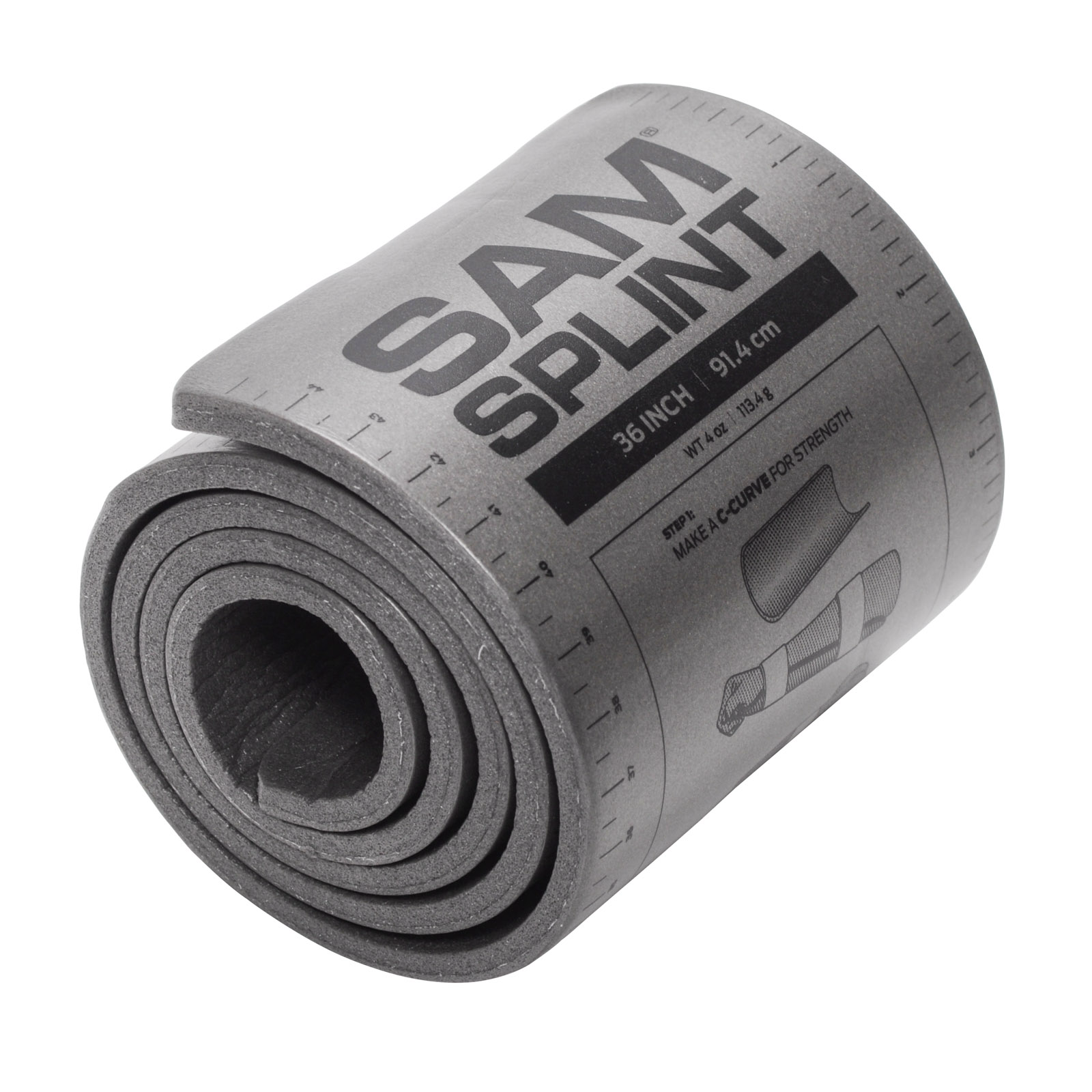Sam Splint Universal Flexible Aluminum Splint 41/2 X 36