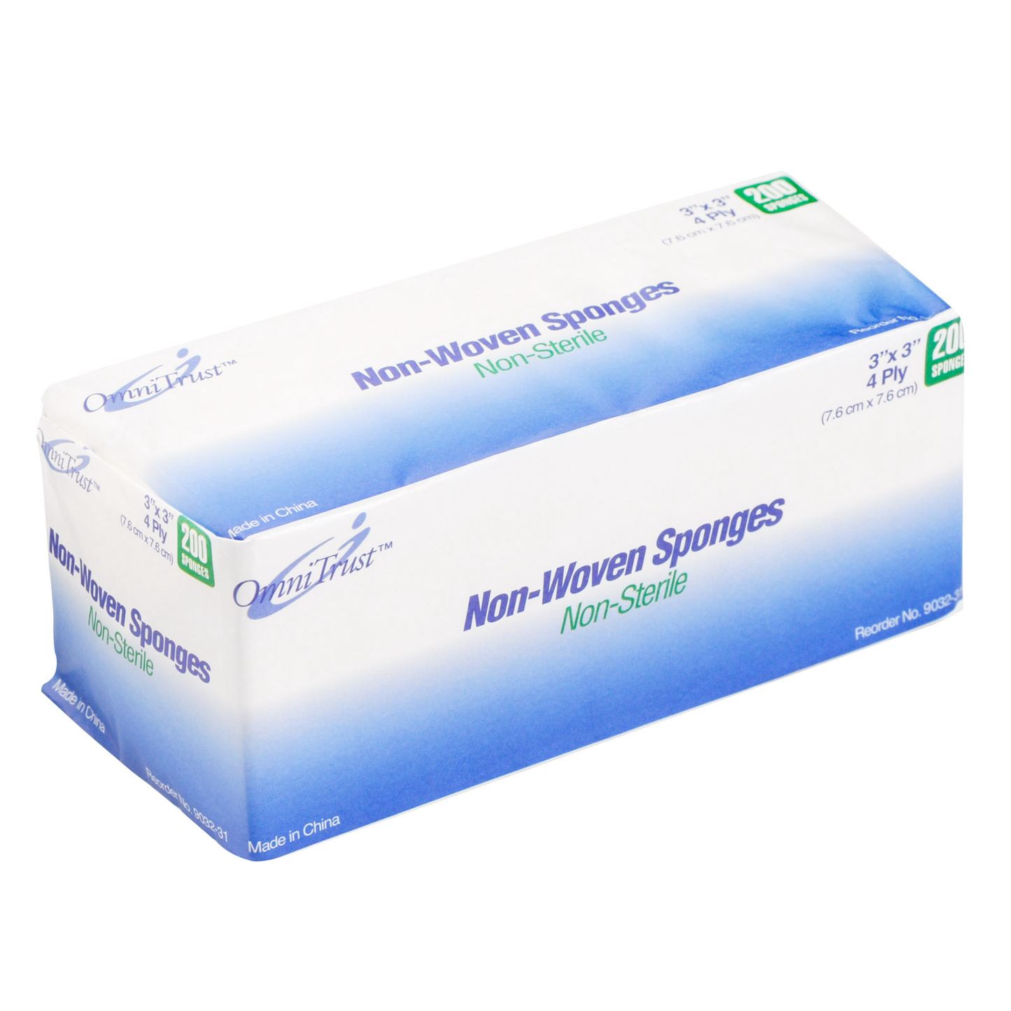Gauze Sponge Non Woven Non Sterile (200/Pk)