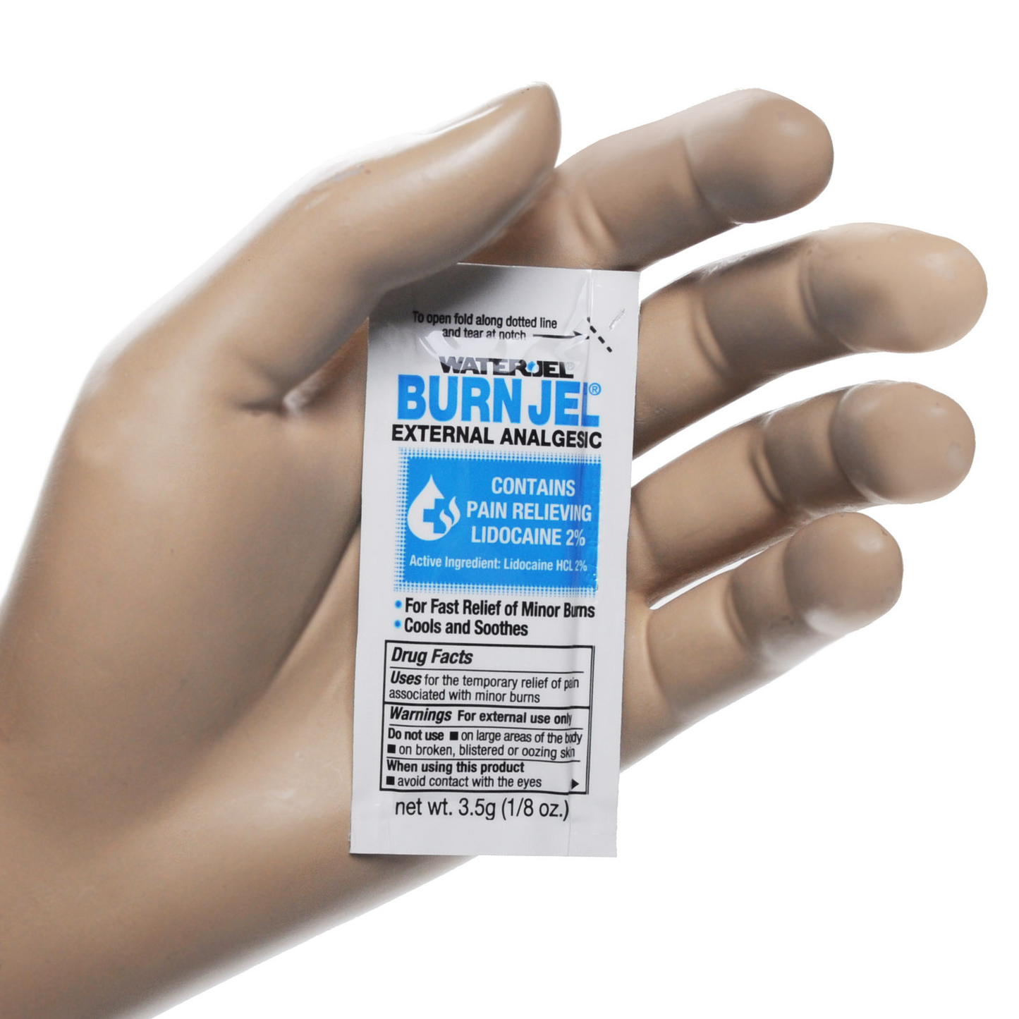 Water Jel Burn Gel Packets 1/8 Oz 6/box