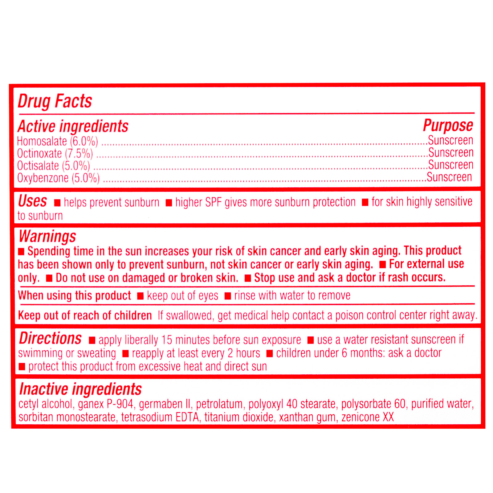 Sunscreen Lotion Packets SPF30 25/box