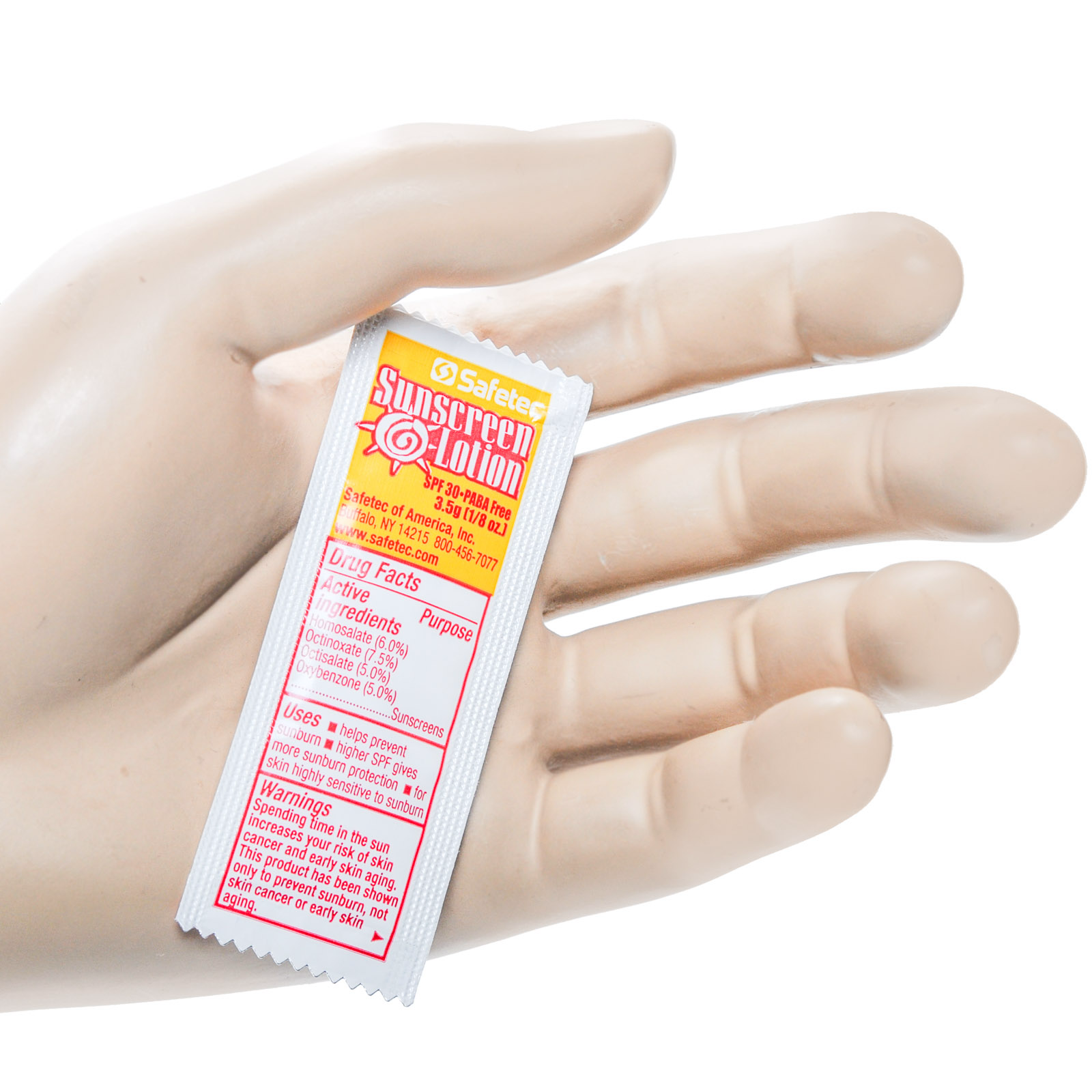 Sunscreen Lotion Packets SPF30 25/box