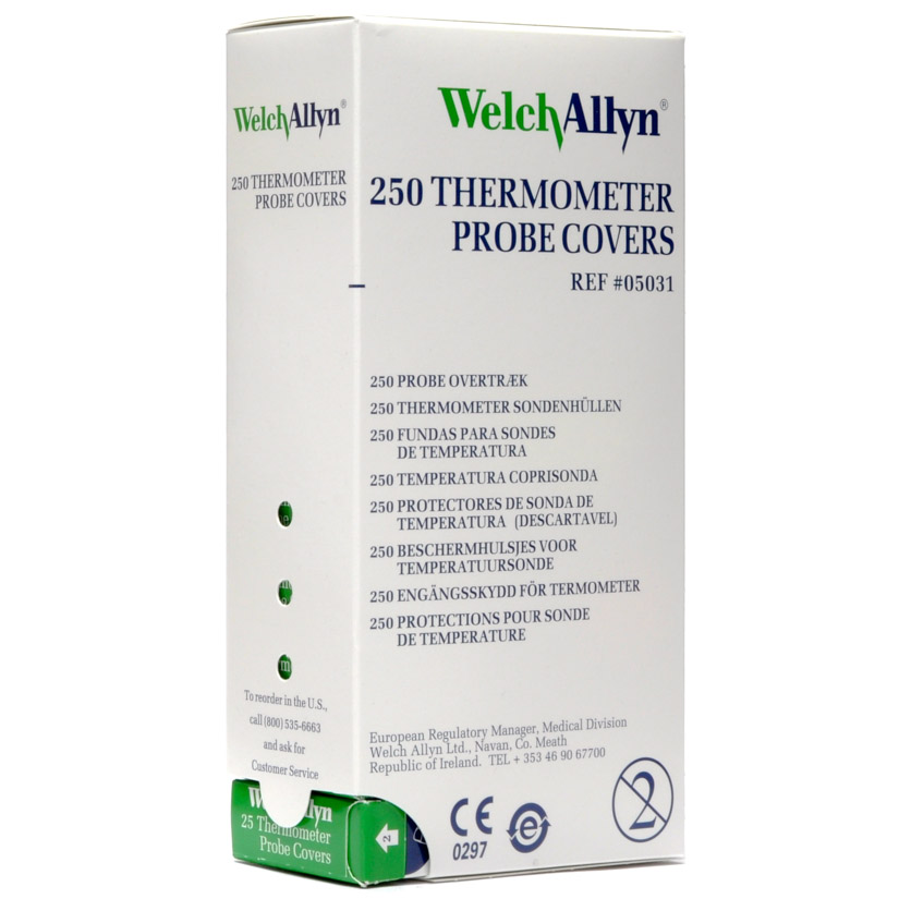 Welch Allyn Suretemp Thermometer Probe Covers 250/box
