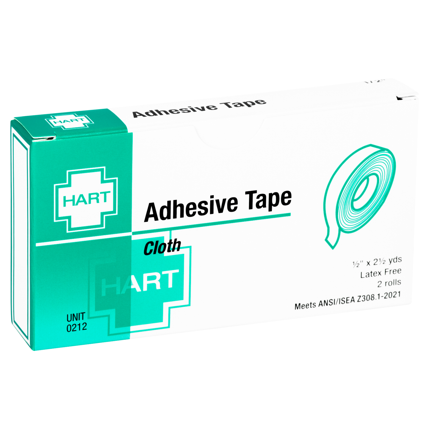 Adhesive Tape 1/2 x 2.5 2 rolls/Unit box