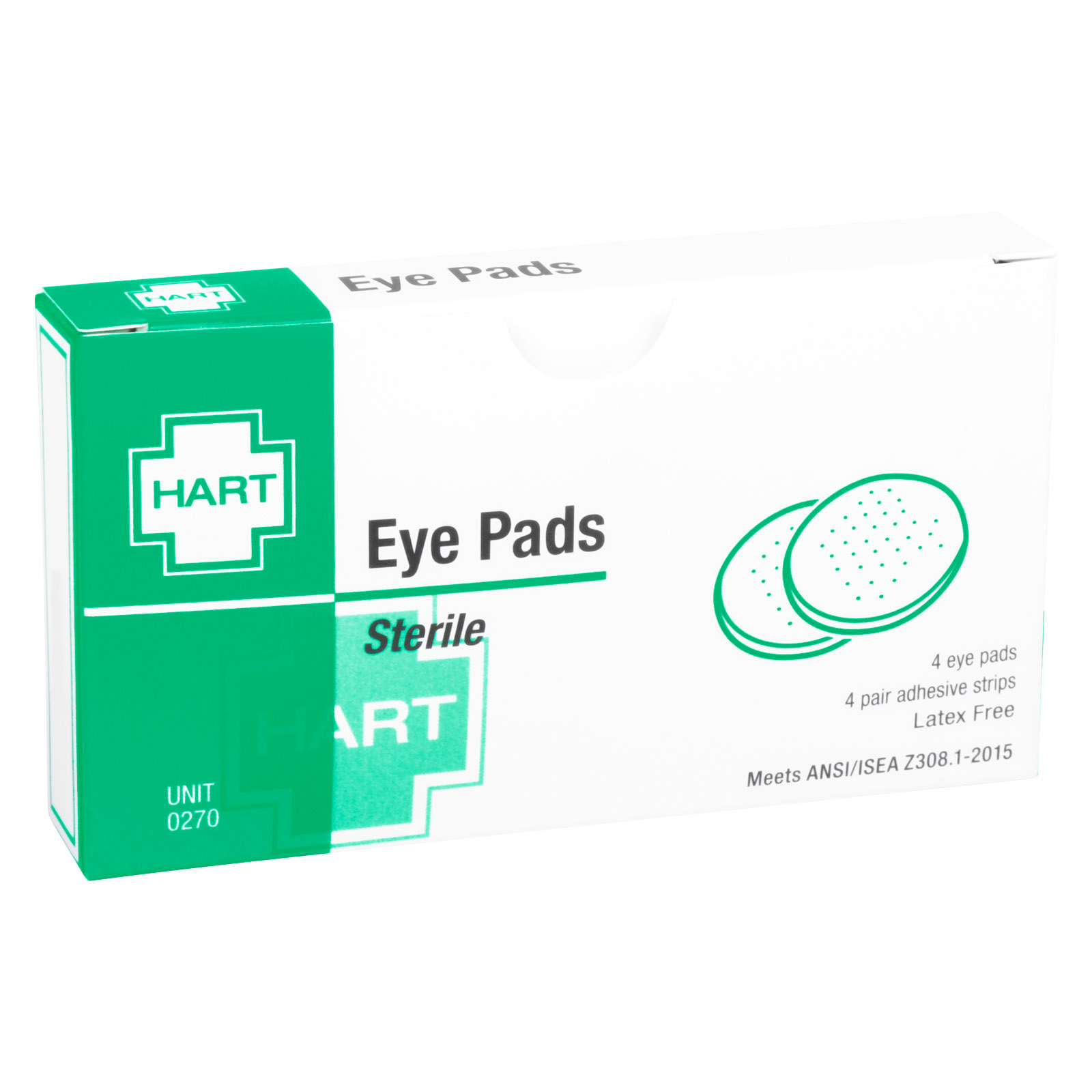 Eye Pads With Adhesive 4/Unit