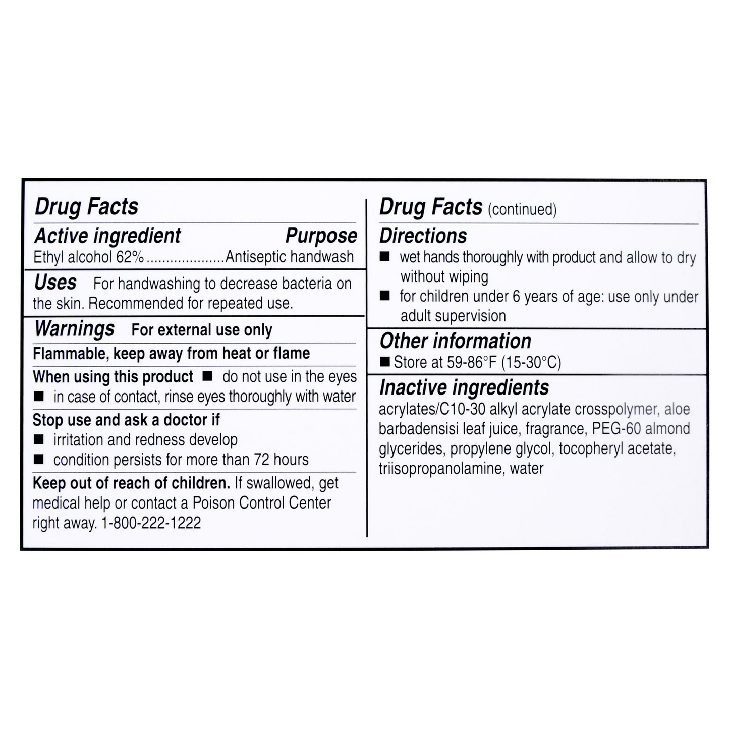 Hand Sanitizer Gel Unit 10/Bx