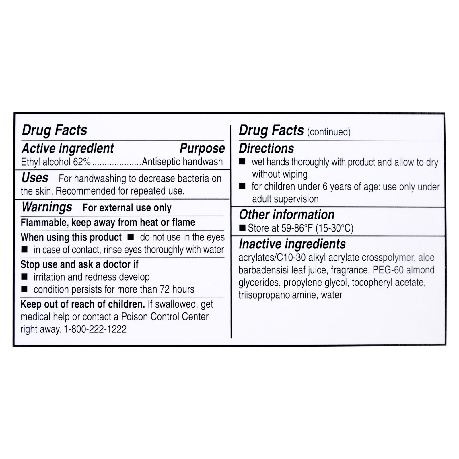 Hand Sanitizer Gel Unit 10/Bx