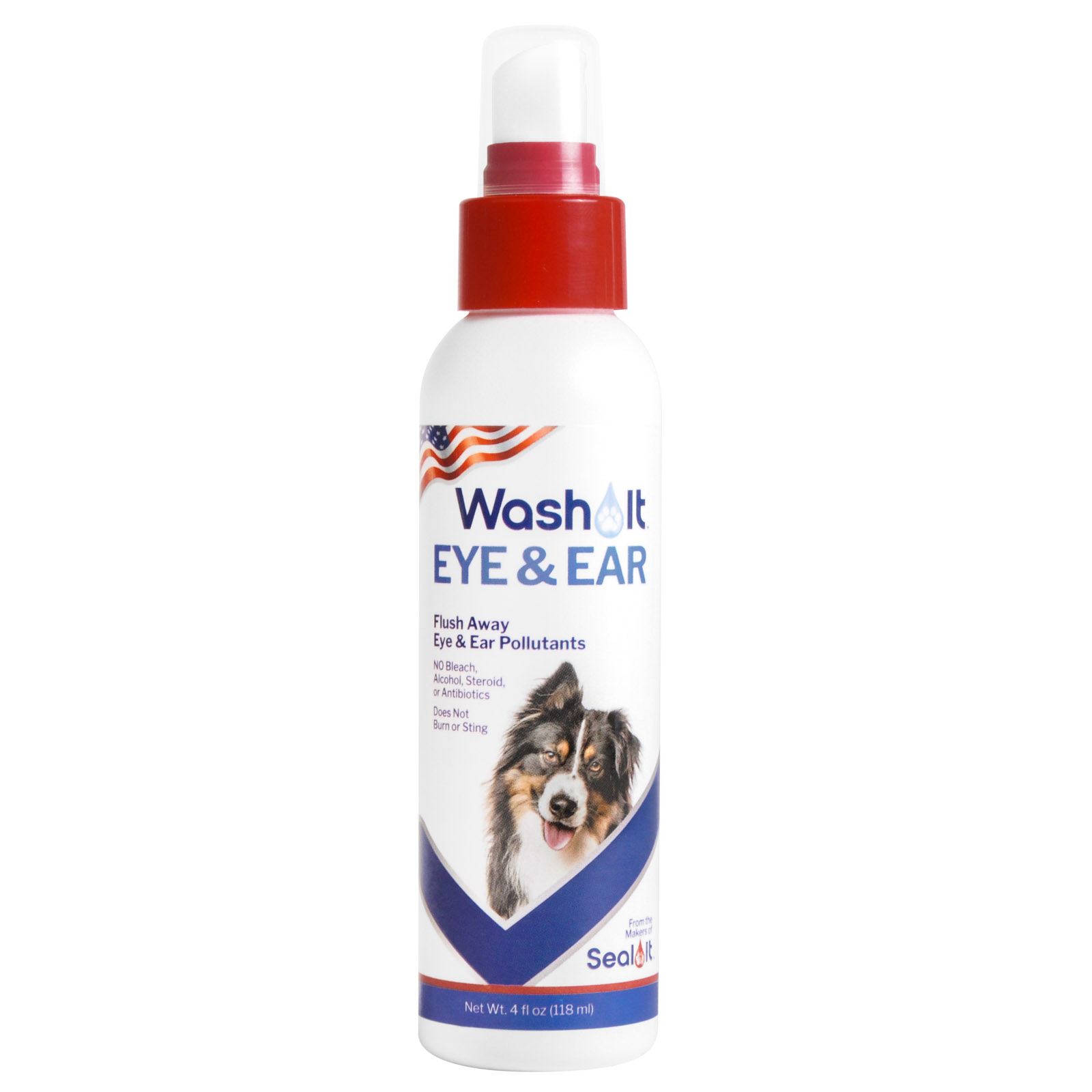 Wash It Eye & Ear Wash Pet Care 4 oz