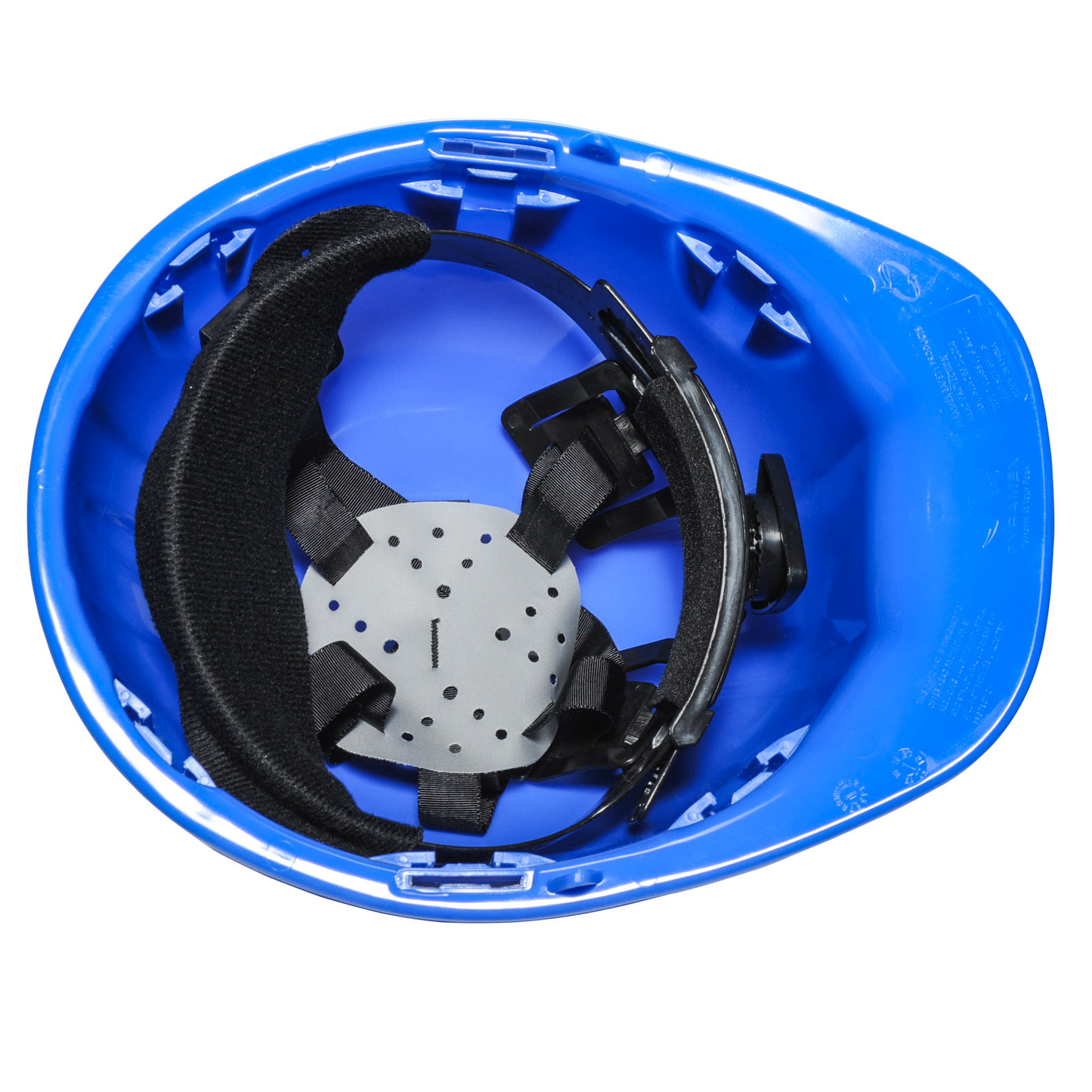 Safety Hard Hat With Ratchet Headgear Adjustment