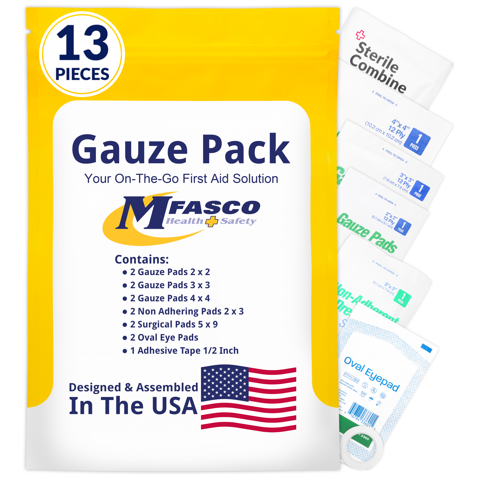 First Aid Kit Refill Gauze Products | MFASCO Health & Safety
