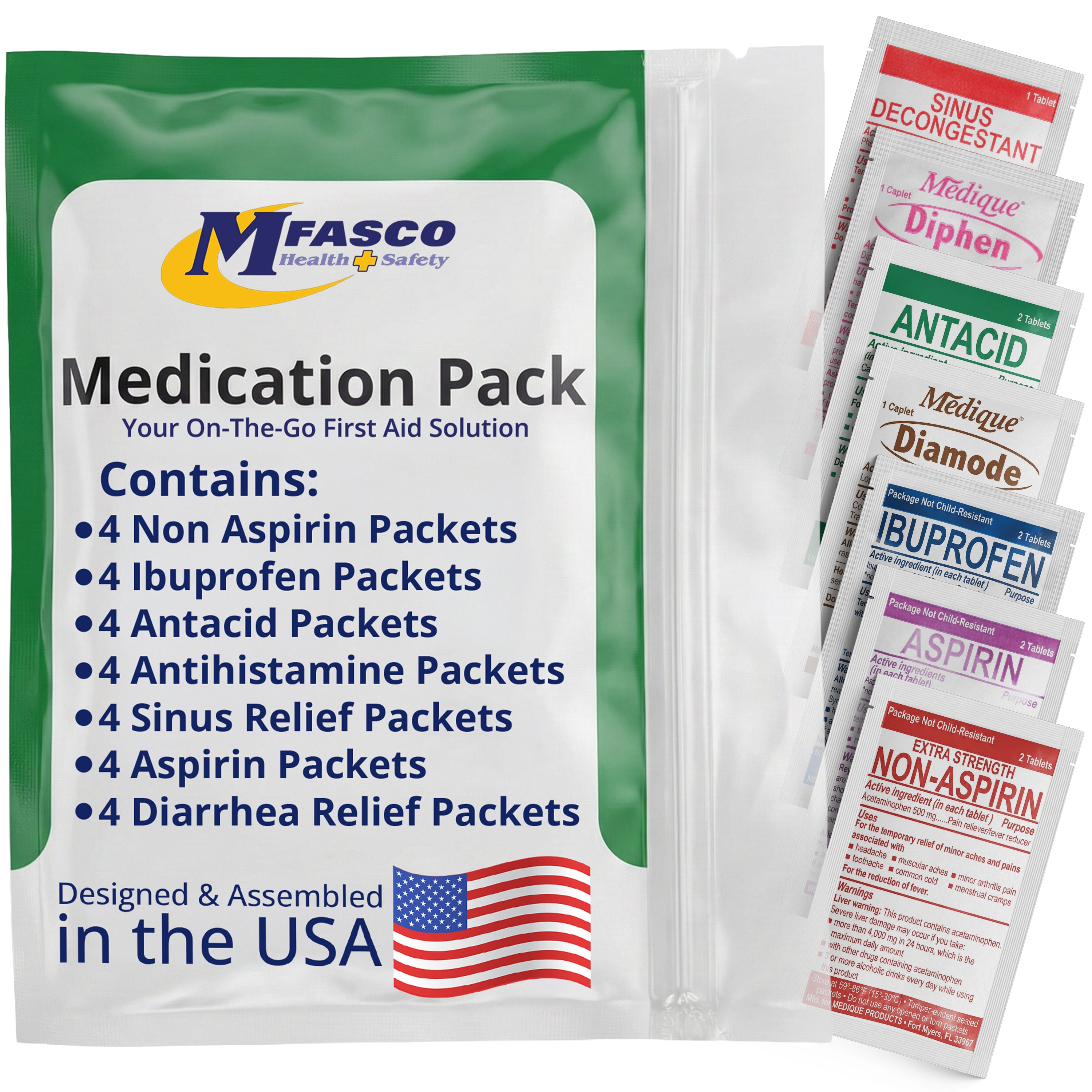 On The Go Travel Medication Pack