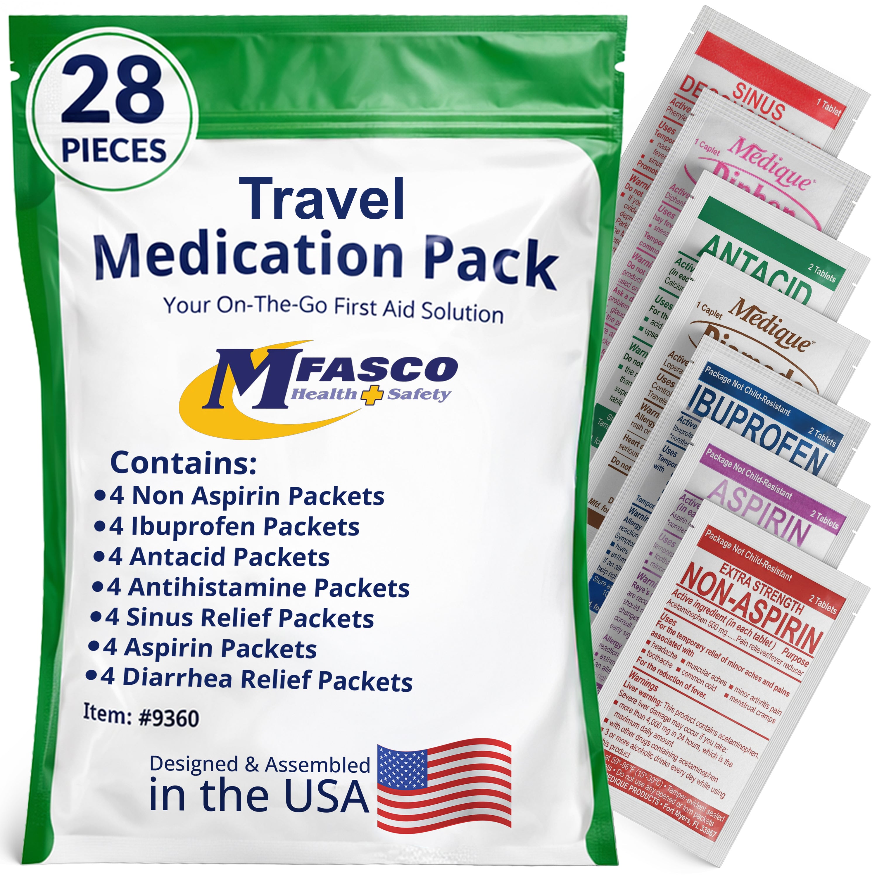 On The Go Travel Medication Pack