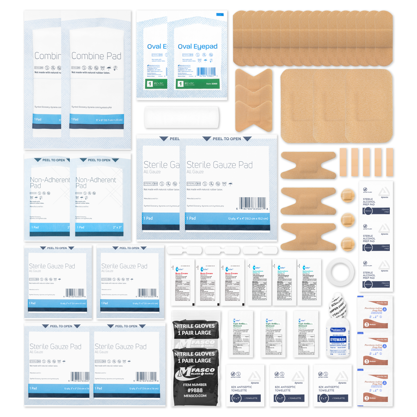 Basic First Aid Ready Pack 70 Piece