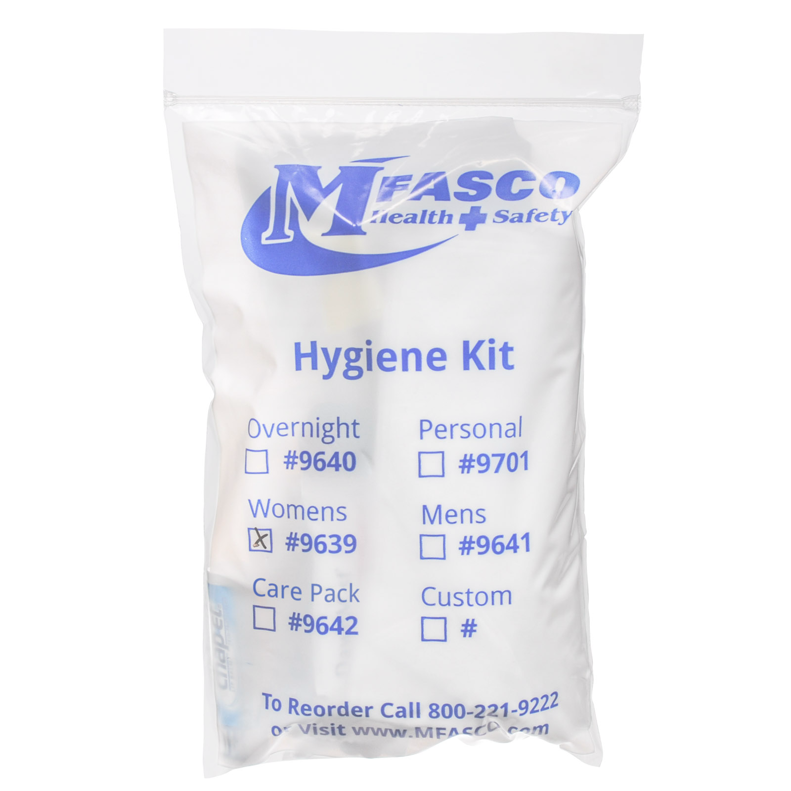 Personal Hygiene Kit Womens Pack