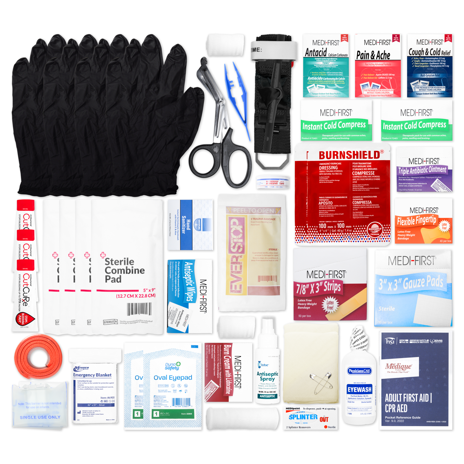 Workplace Kit Refill For Small 2 Shelf Kit With Medications