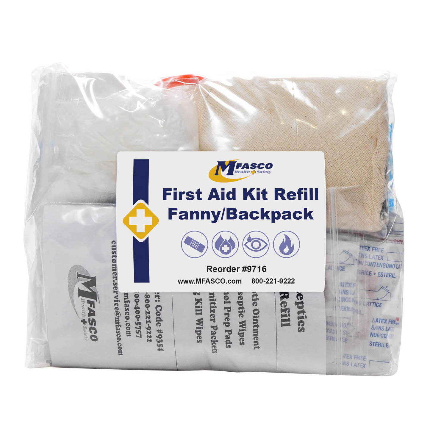 Fanny Pack or Backpack First Aid Kit Refill