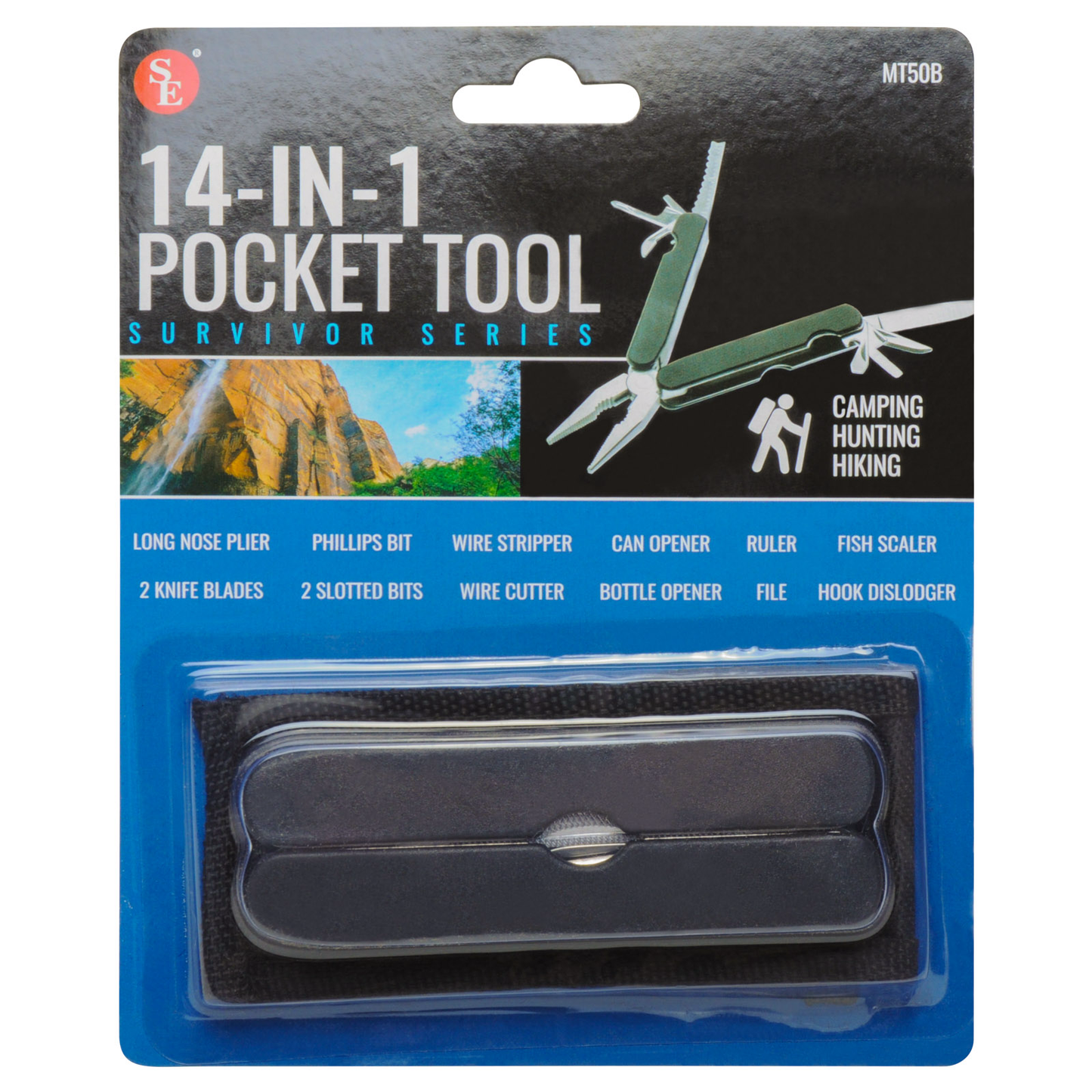 Multi-function Stainless-steel Campers Tool